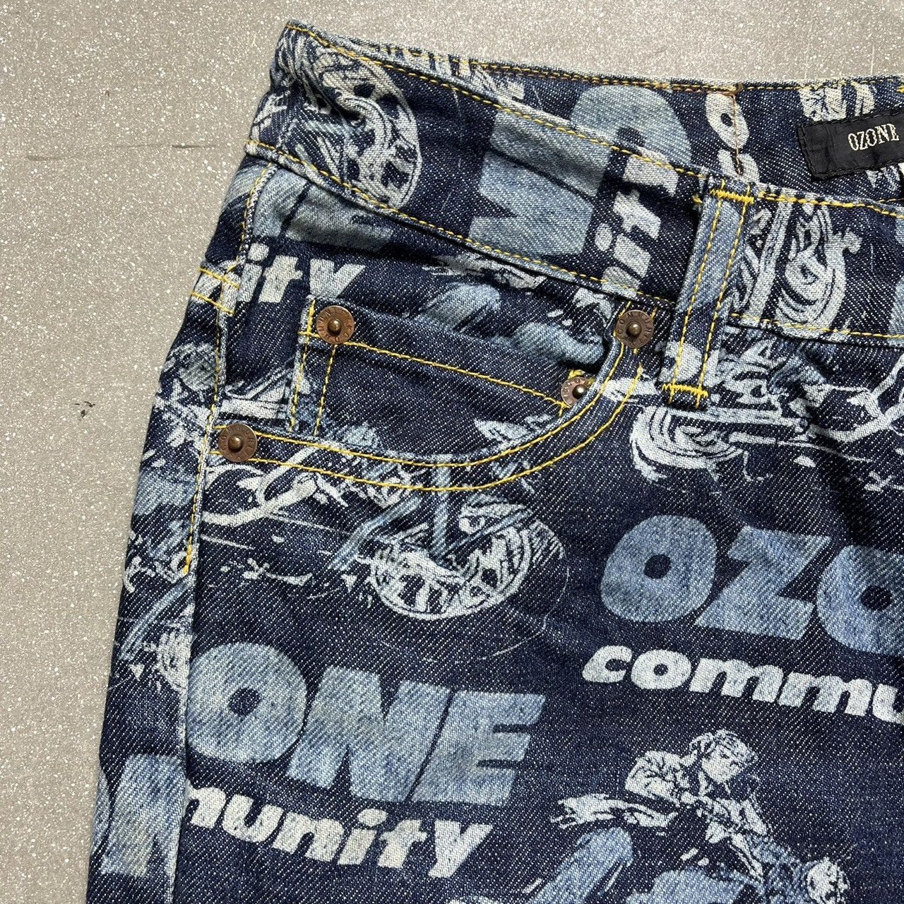 Hysteric Glamour × Japanese Brand Ozone Community Tokyo Denim Size US 28 / EU 44 - 5 Thumbnail