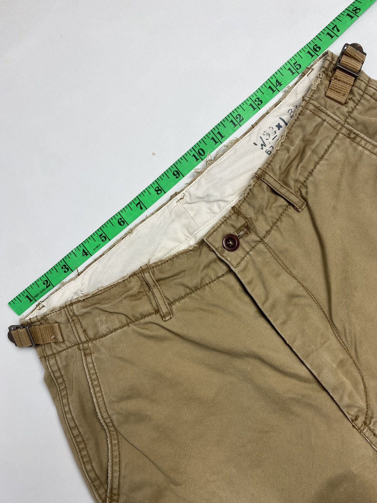Polo Ralph Lauren 2000’s Vintage Distressed Polo Ralph Lauren Officer Chino Size US 32 / EU 48 - 19 Thumbnail
