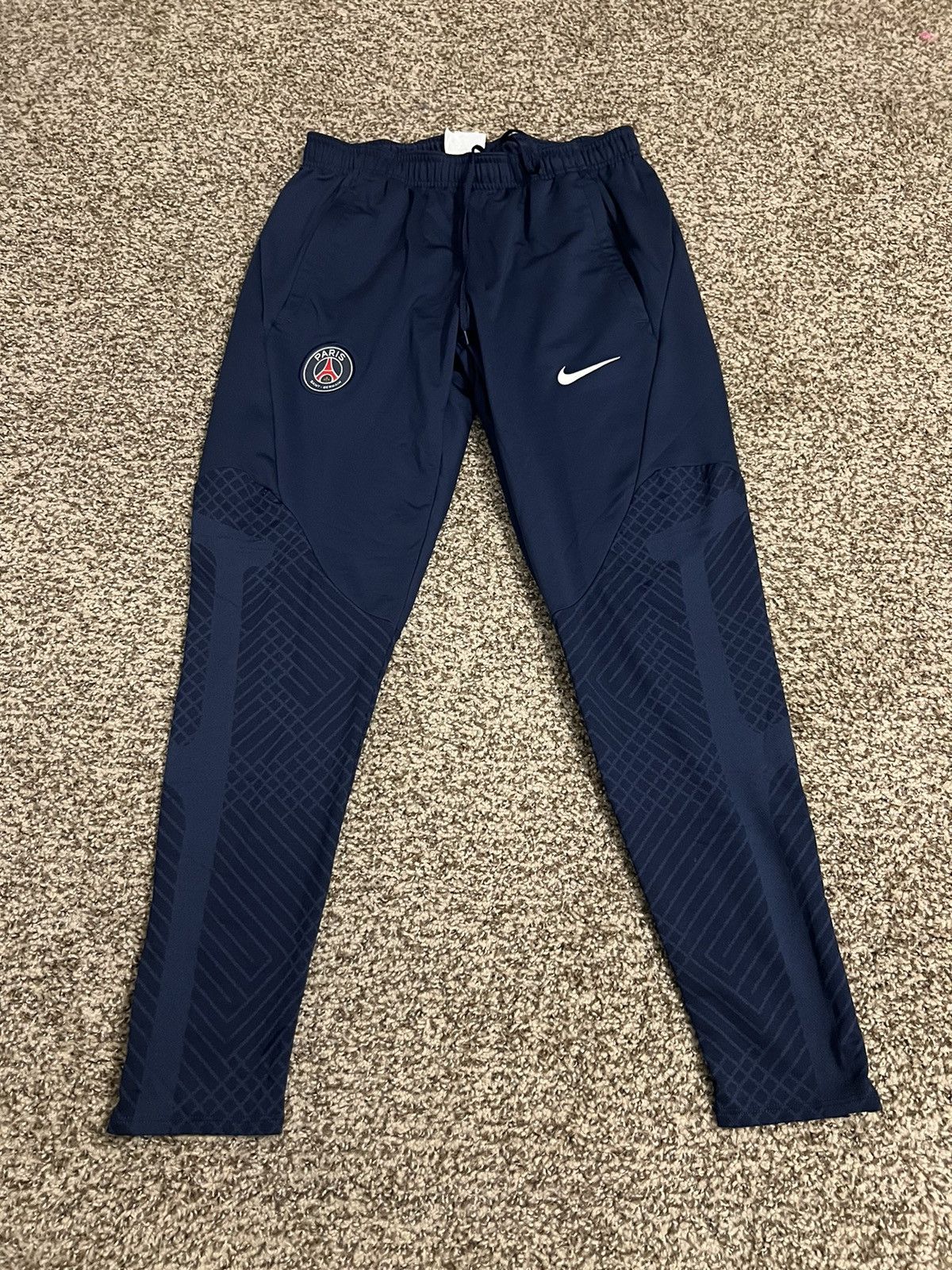 Nike PSG Soccer Pants Navy Size Medium