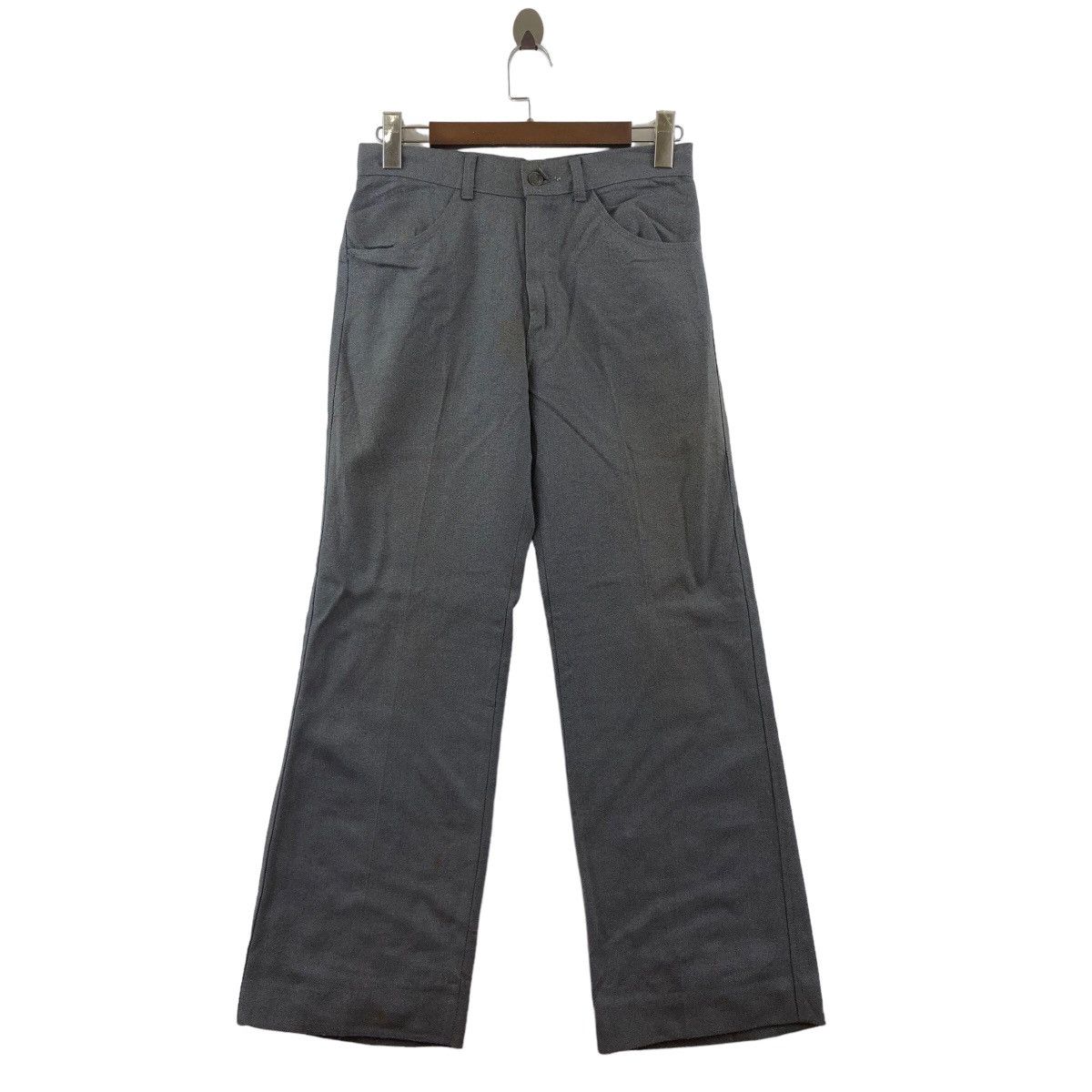 image of 70's Farah Sta Prest Pants Mod Style in Grey, Men's (Size 30)