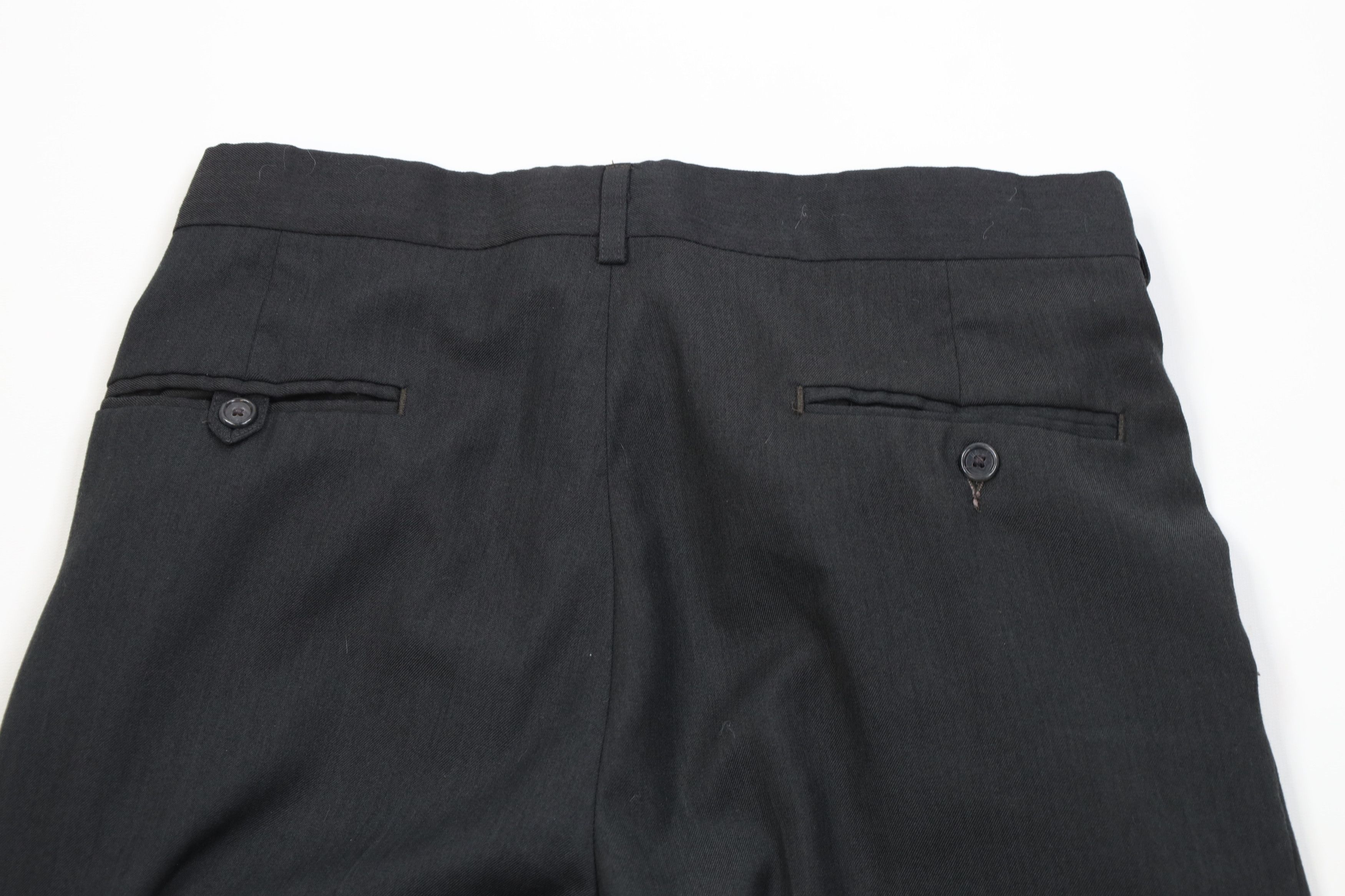 Vintage Vintage 90s Streetwear Worsted Blend Knit Wide Leg Pants Size US 30 / EU 46 - 10 Thumbnail