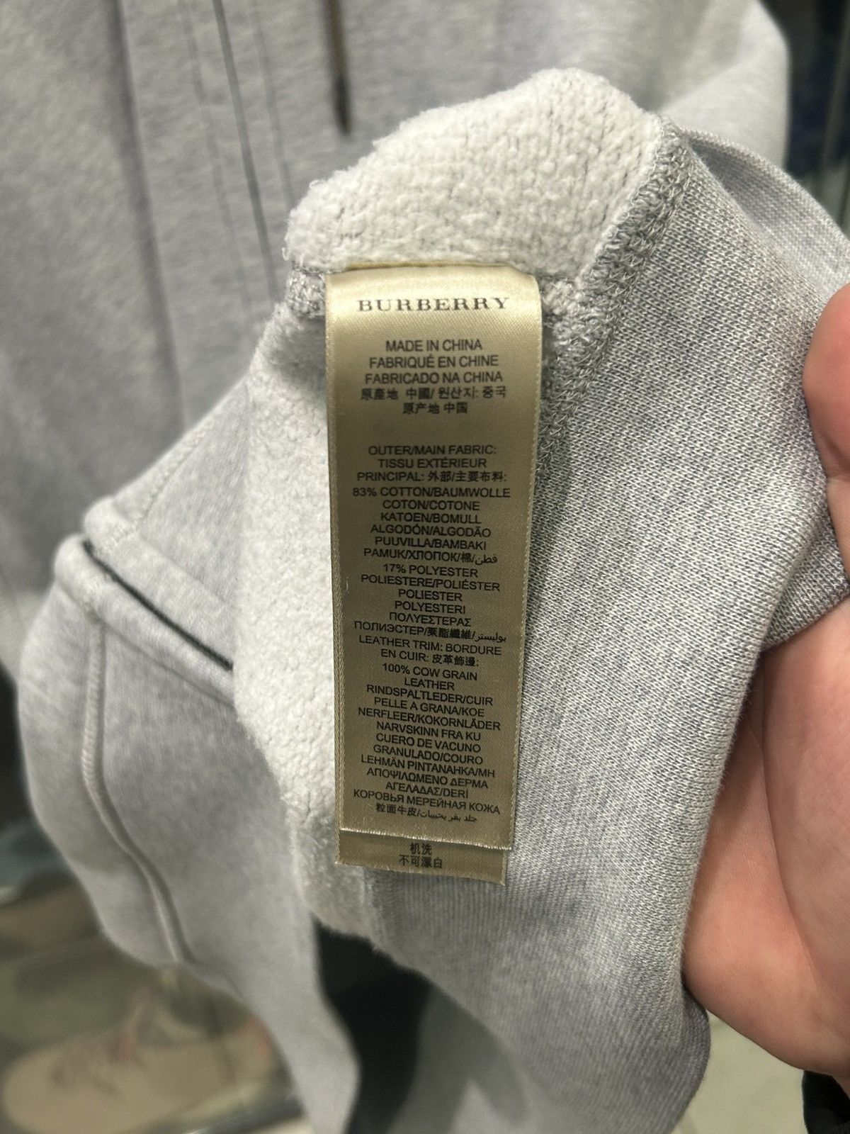 Burberry Burberry grey brit zip up Size US XXL / EU 58 / 5 - 8 Thumbnail