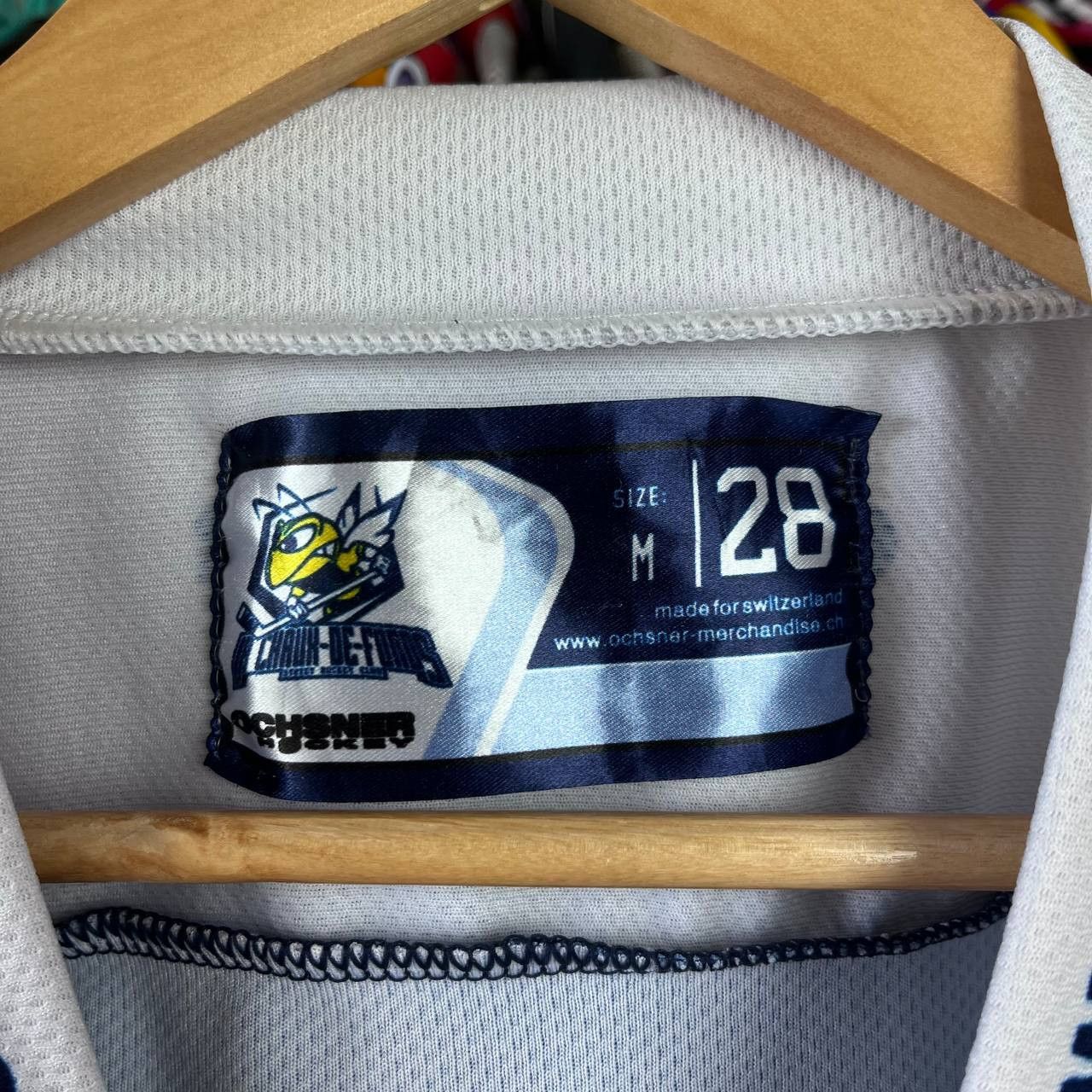 Other SHC La Chaux-de-Fonds Hockey Jersey #28 Zybach Size US M / EU 48-50 / 2 - 17 Thumbnail