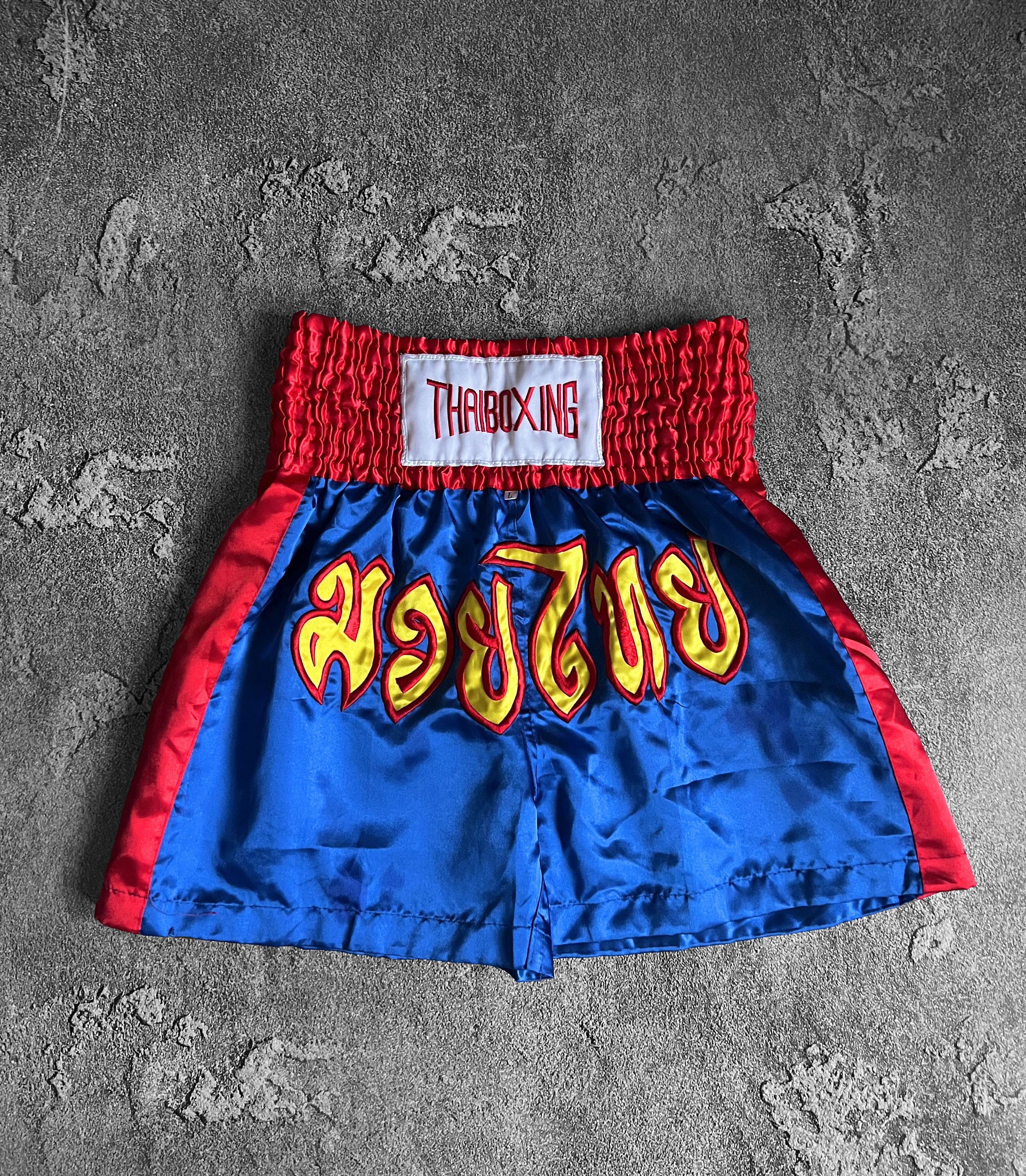 Vintage muay thai boxing shorts vintage Size US 33 - 1 Thumbnail