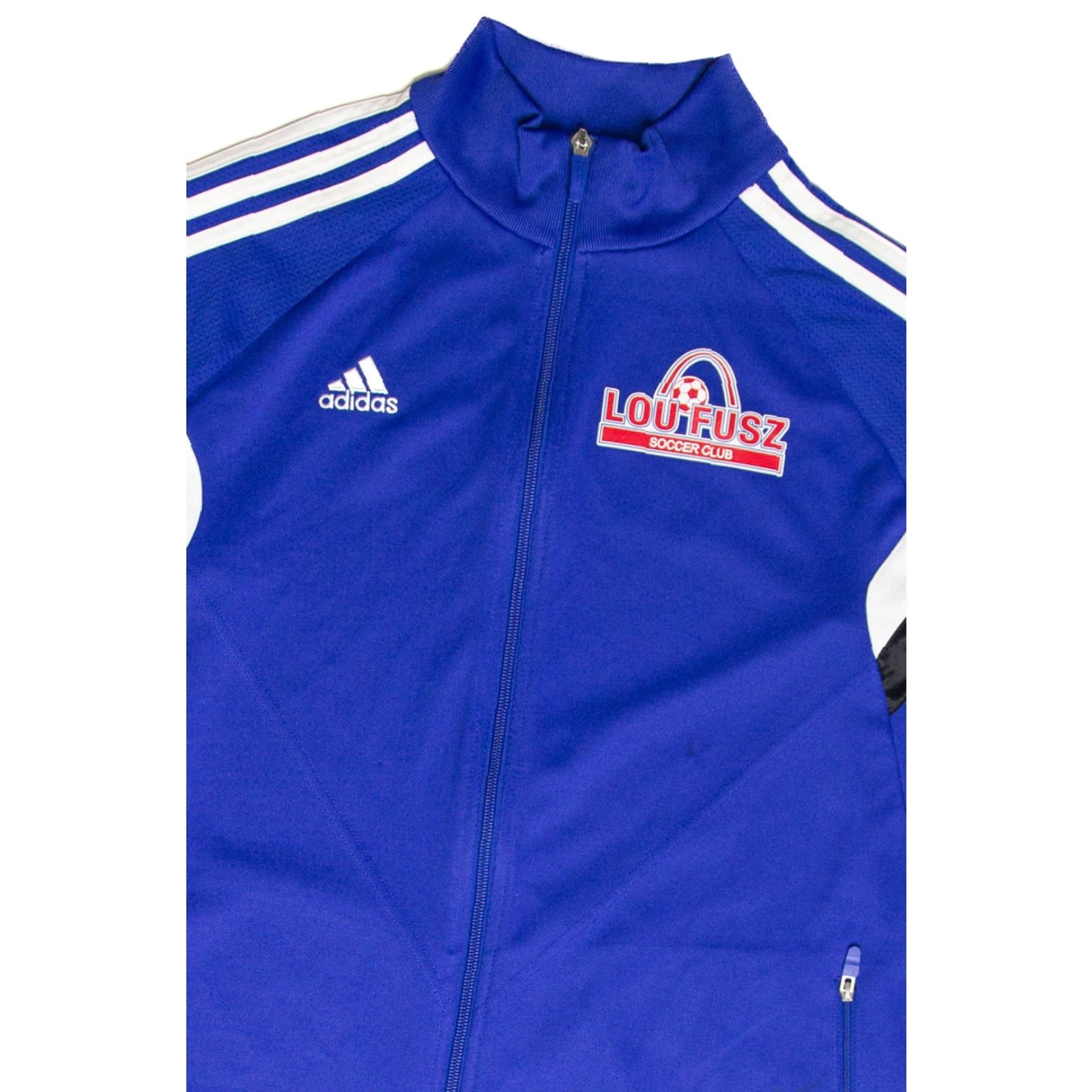 Adidas Adidas Blue ClimaCool Jacket Large Soccer Lou Fusz - Shirt? Size US L / EU 52-54 / 3 - 2 Thumbnail
