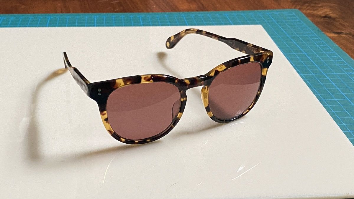 Garrett Leight Garrett Leight Granada Tortoise 48 22 Size 46 - 4 Thumbnail