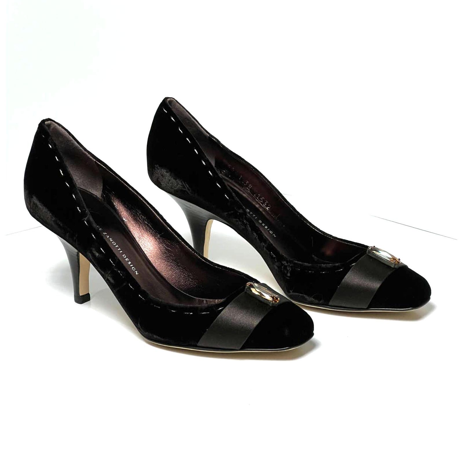 Giuseppe Zanotti Giuseppe Zanotti Womens High Heels Brown Pumps Shoes Size 38 Size US 8 / IT 38 - 8 Thumbnail