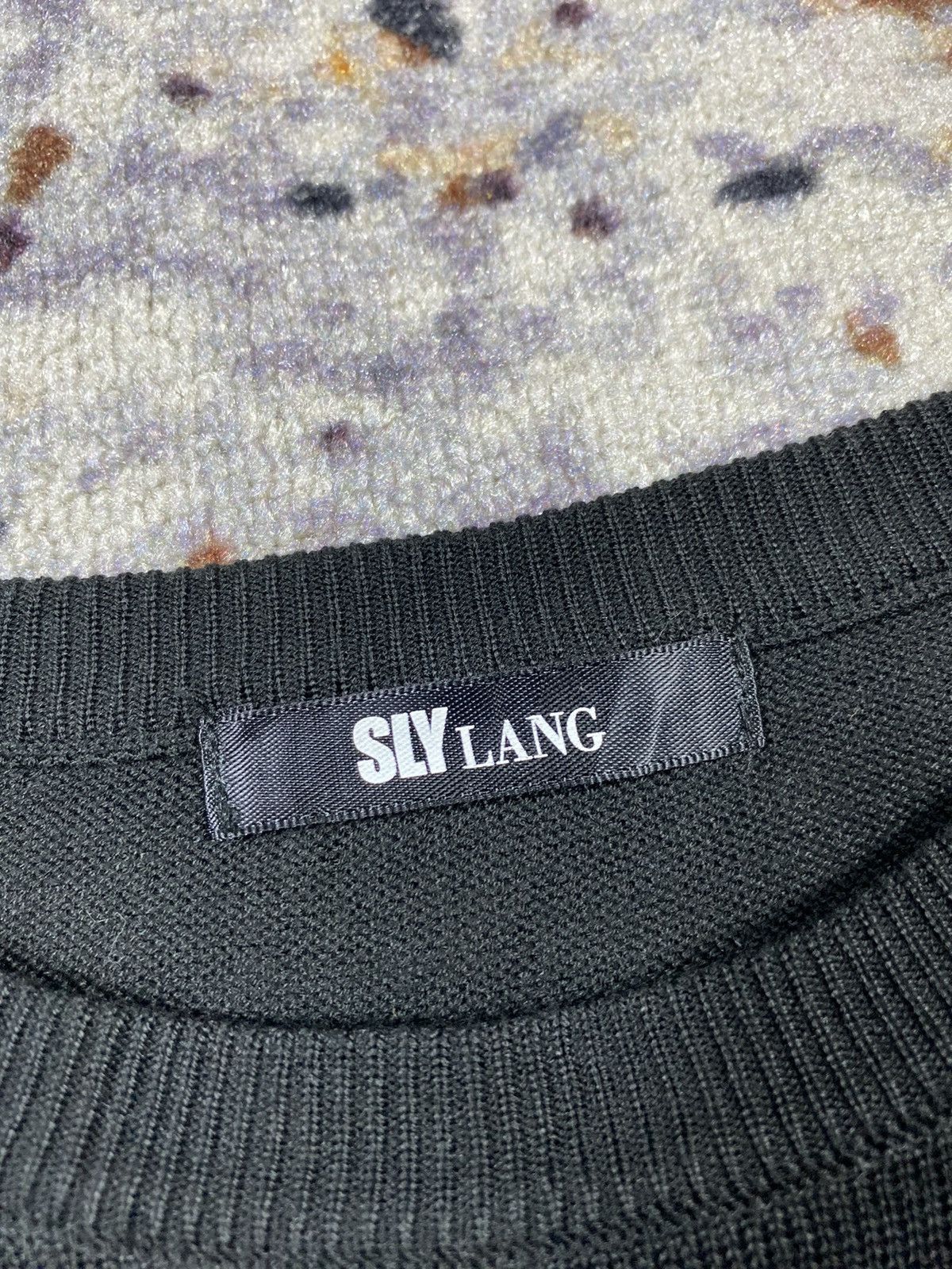 Japanese Brand × Vintage “RARE” japanese brand SLY lang knit sweater Size US M / EU 48-50 / 2 - 4 Thumbnail
