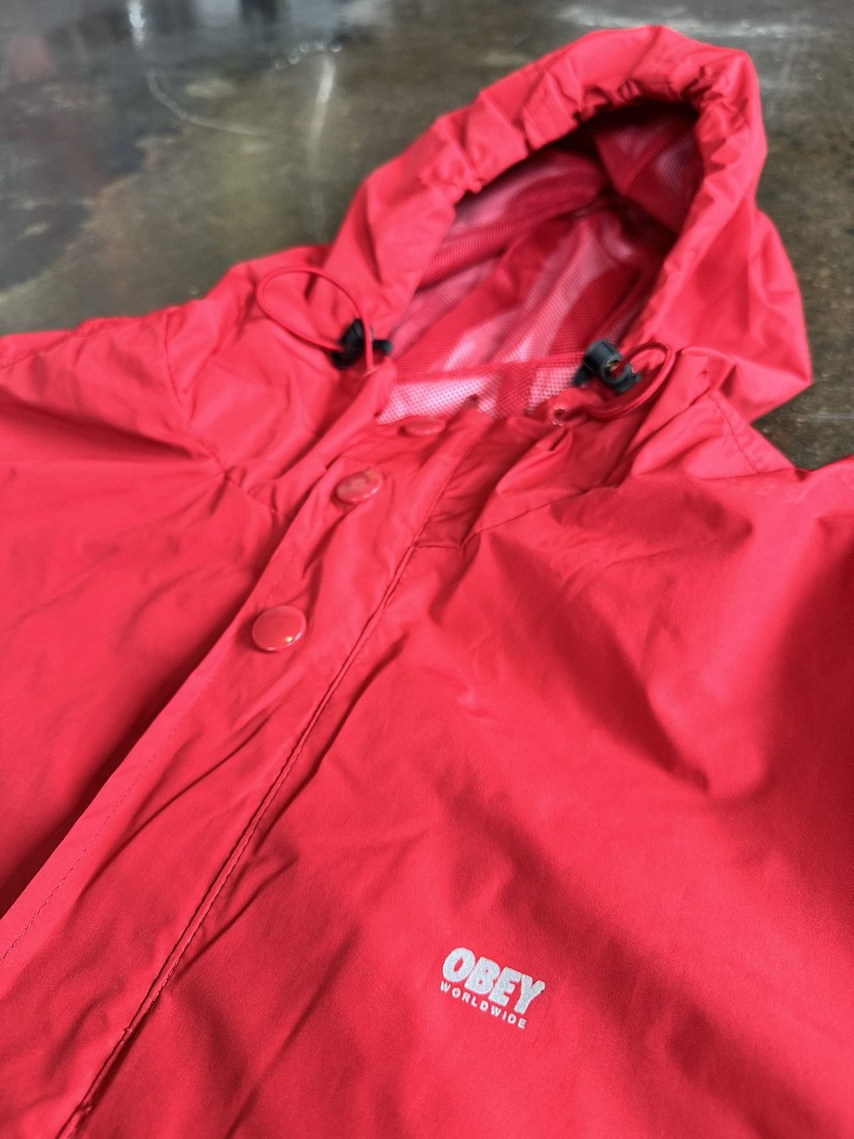 Obey Vintage OBEY Sports Jacket Sz L Size US L / EU 52-54 / 3 - 2 Thumbnail