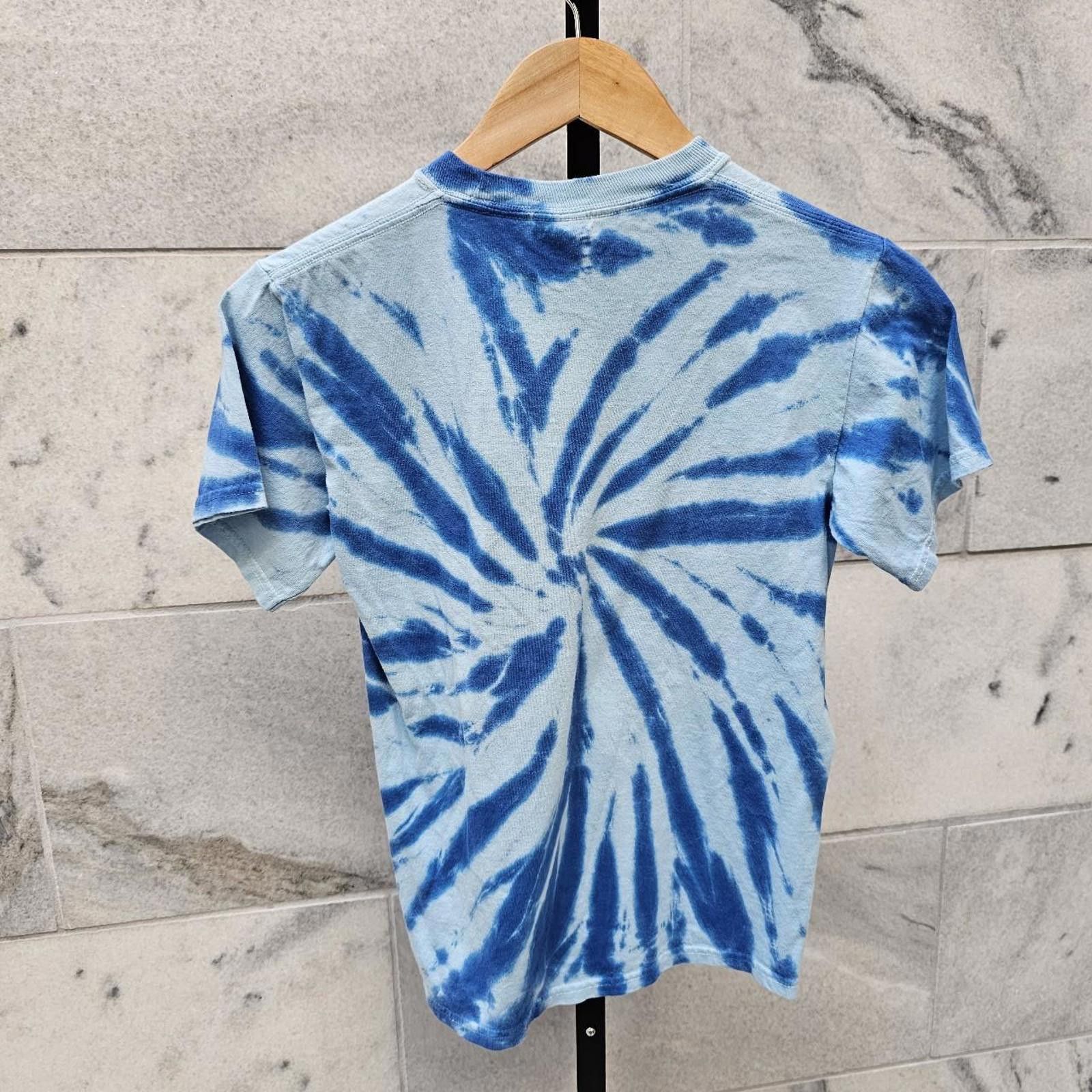 Other Kid's White and Blue Tie-Dye T-shirt Size US M / EU 48-50 / 2 - 3 Thumbnail