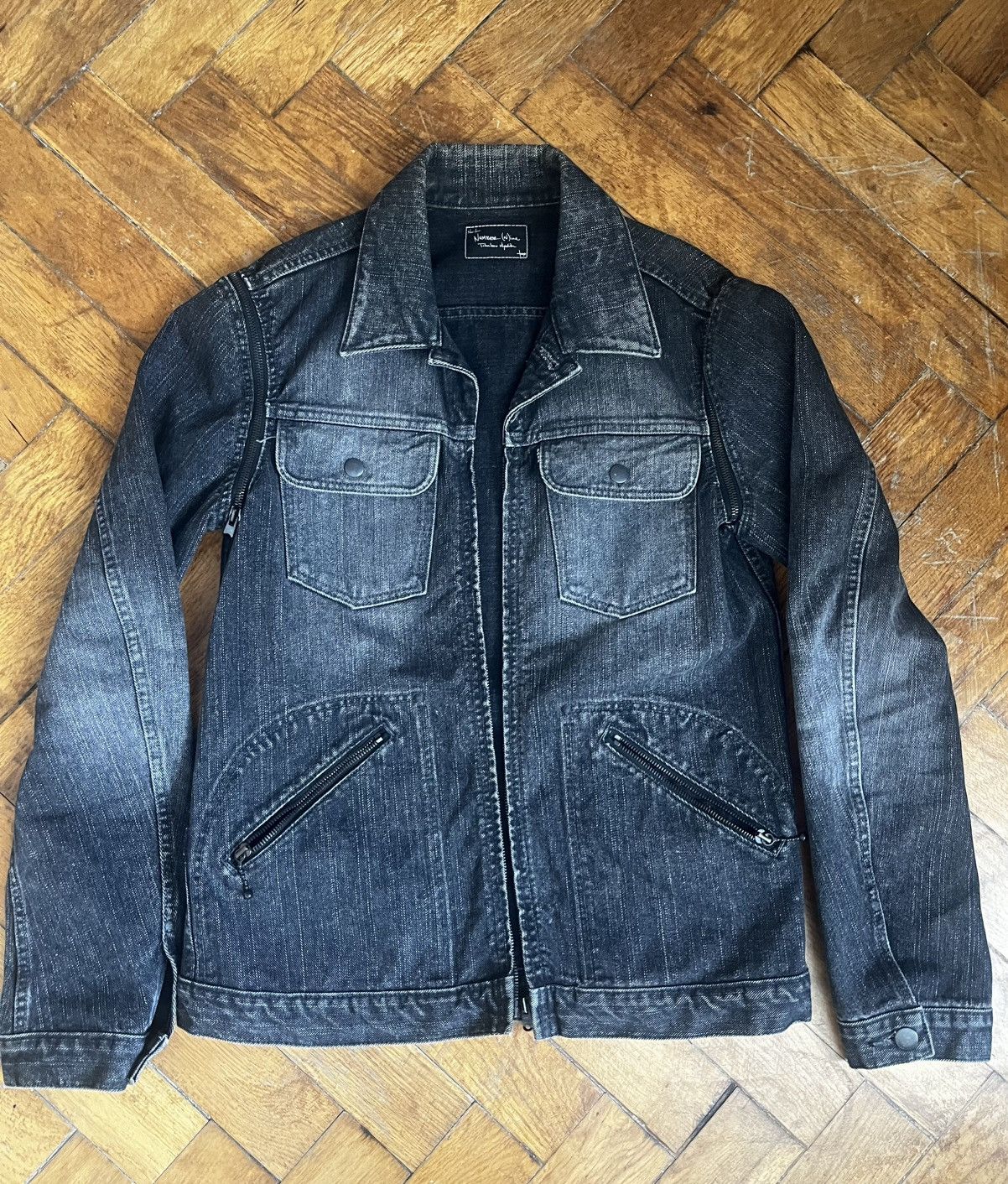Number (N)ine Number (N)ine SS04 “Dream Baby Dream” Detachable Jacket Size US S / EU 44-46 / 1 - 1 Thumbnail