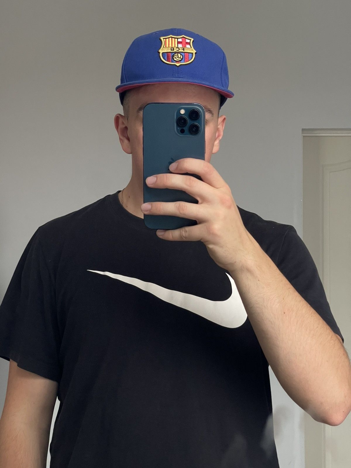 Nike NIKE FC Barcelona Soccer Football Blokecore Snapback Cap Hat Size ONE SIZE - 11 Thumbnail