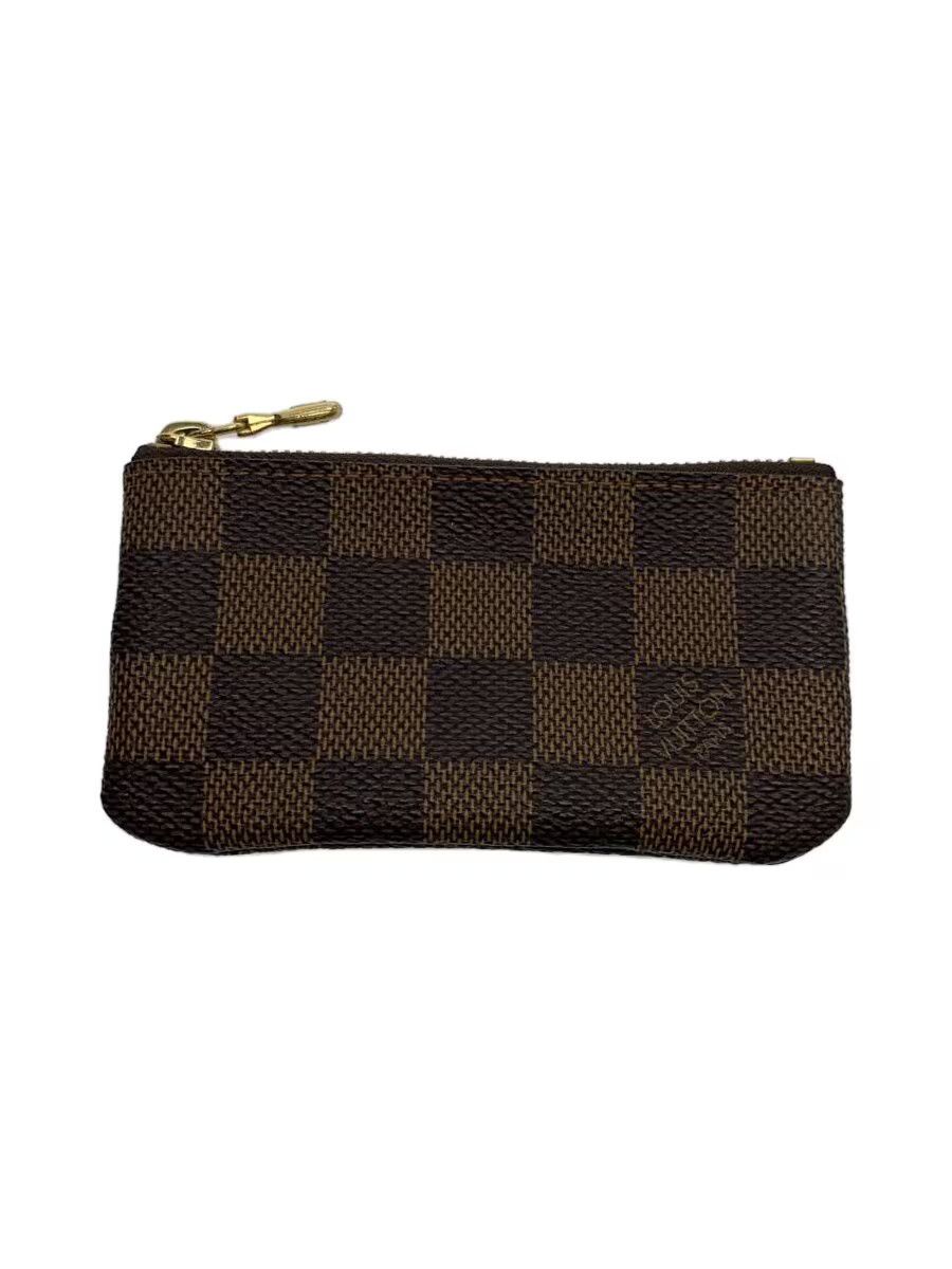 Louis Vuitton Louis Vuitton Damier Ebene Pochette Cle Brown Size ONE SIZE - 1 Thumbnail