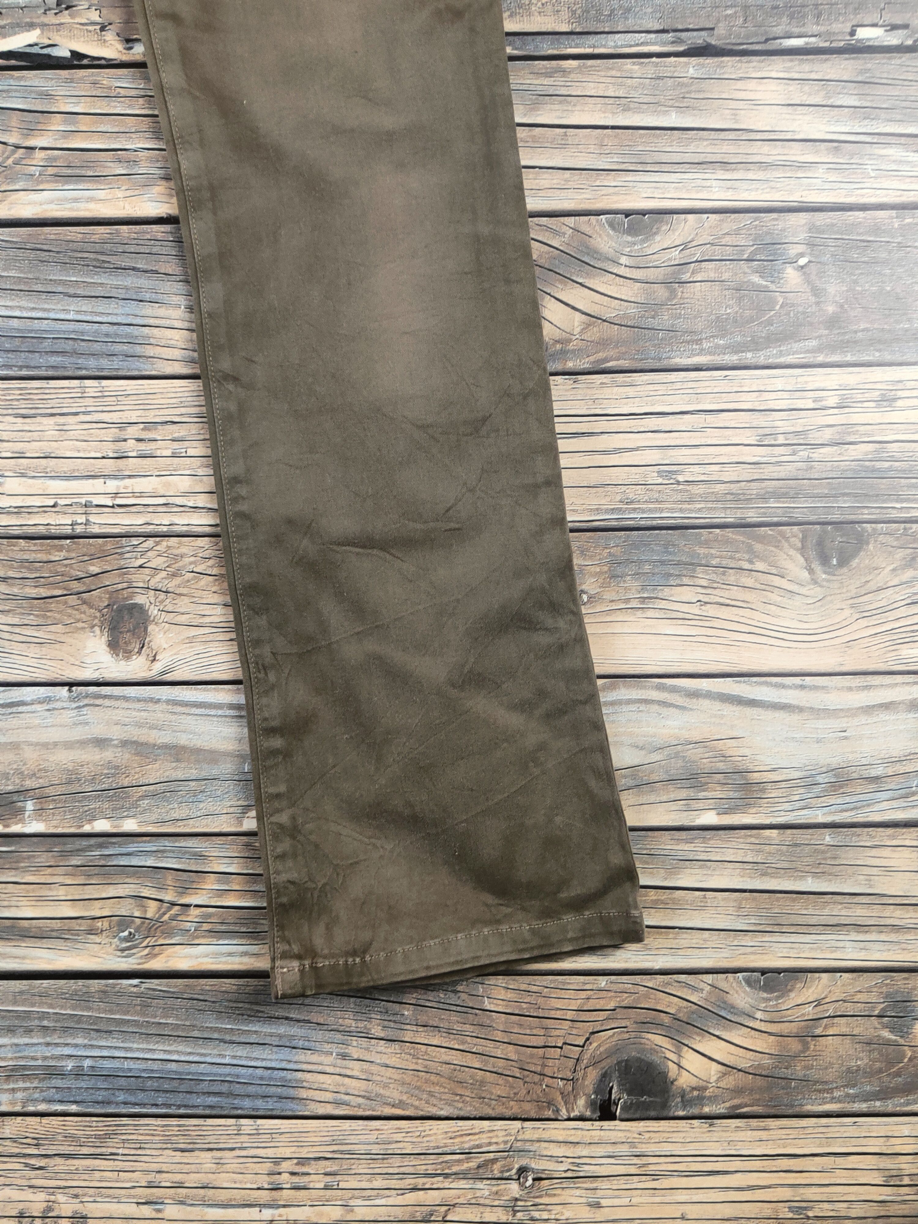 Japanese Brand DL O.z.o.c Olive Multipocket Casual Pants #46-337 Size 25" / US 0 / IT 36 - 6 Thumbnail