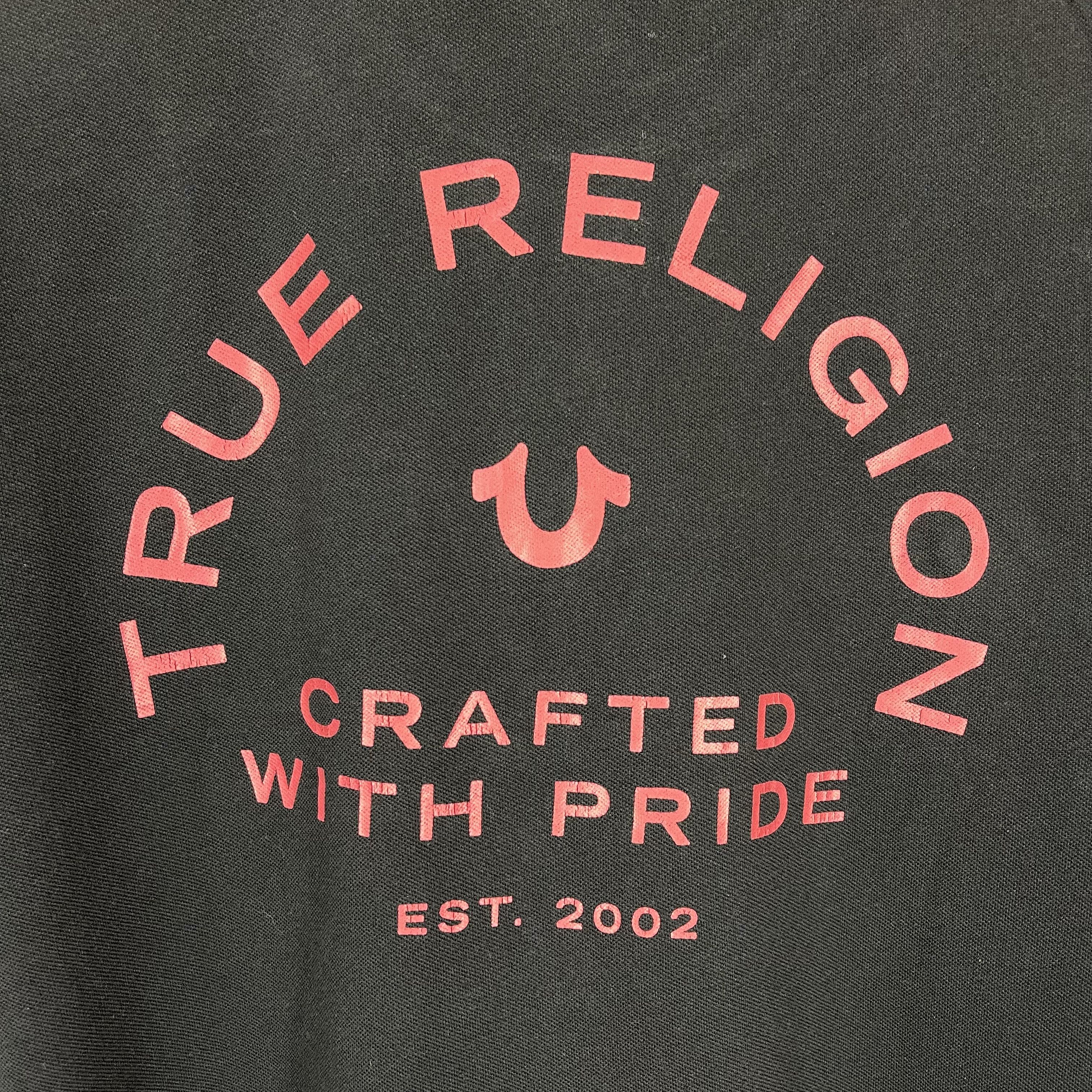 True Religion TRUE RELIGION Polo T Shirt #1434/AX Size US L / EU 52-54 / 3 - 2 Thumbnail
