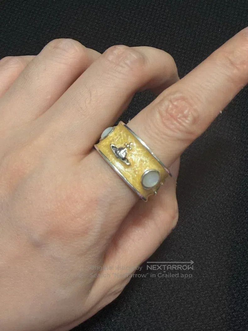 Vivienne Westwood Vivienne Westwood Saturn Ring Size ONE SIZE - 4 Thumbnail