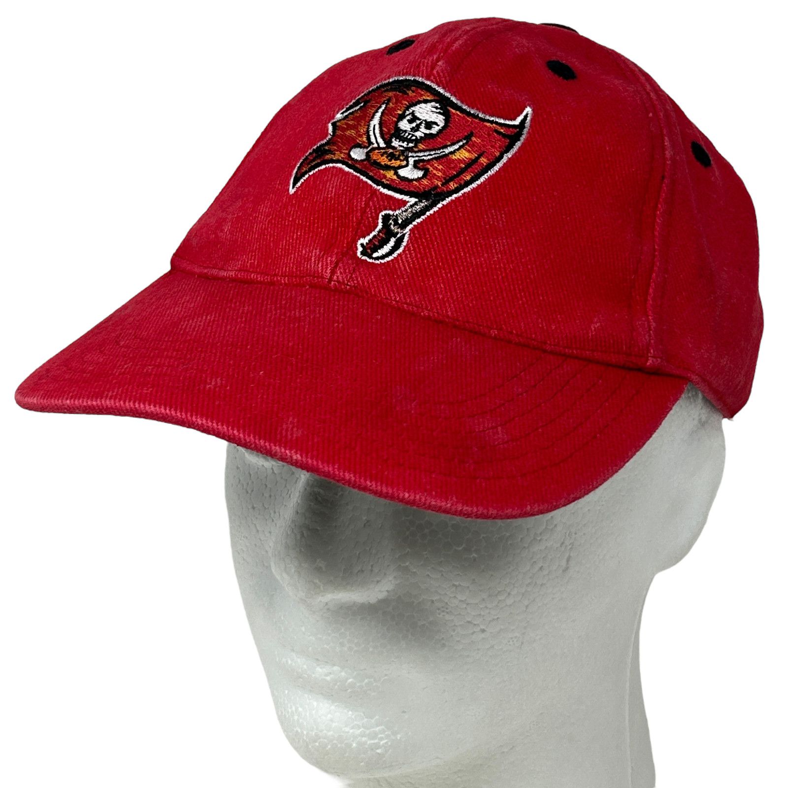 Other Vintage 90s Tampa Bay Buccaneers Hat Cap Red Bleach Spotted Size ONE SIZE - 1 Thumbnail
