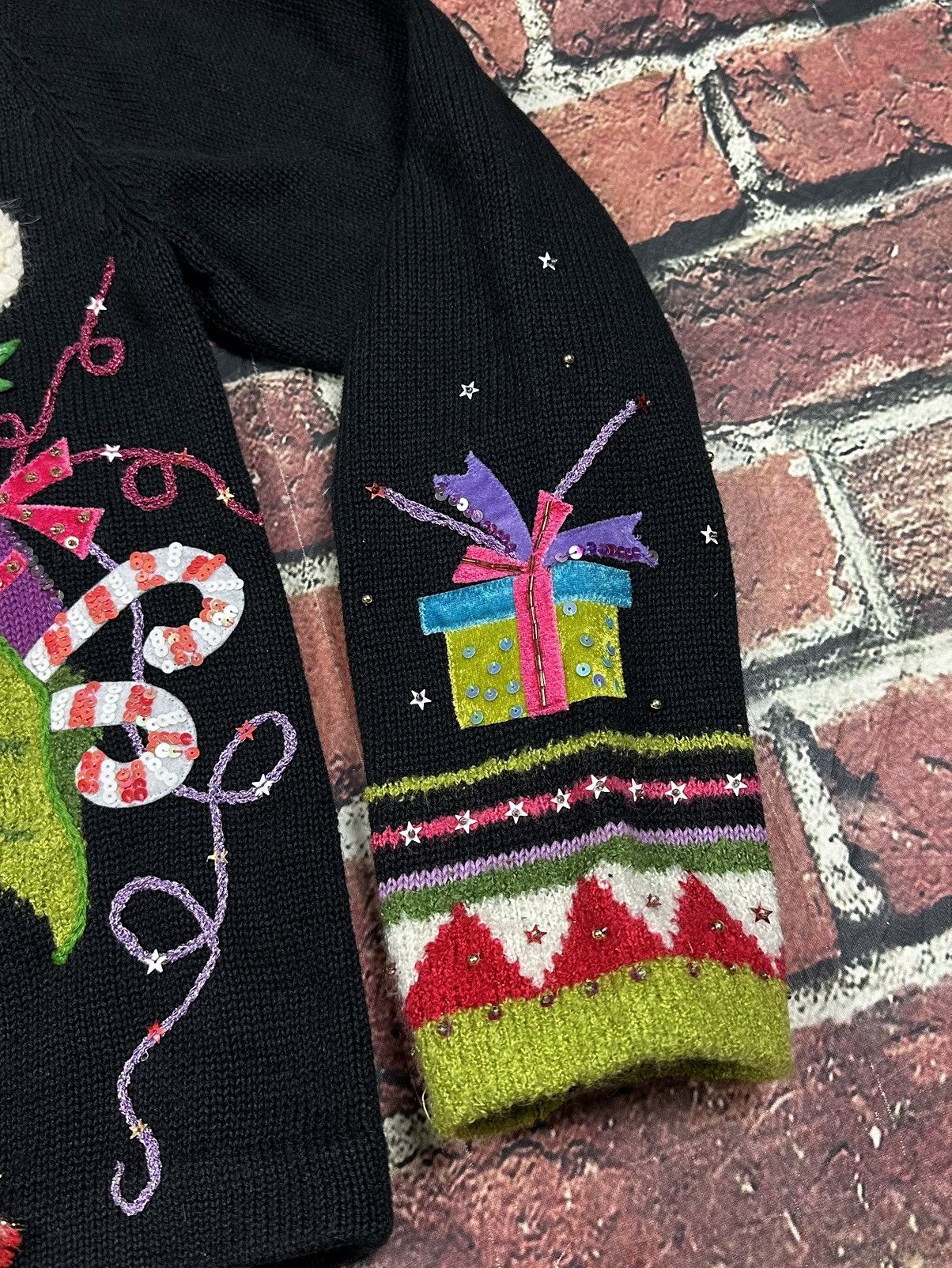 Other Design Options Philip & Jane Gordon Cardigan Christmas Santa Size S / US 4 / IT 40 - 11 Thumbnail