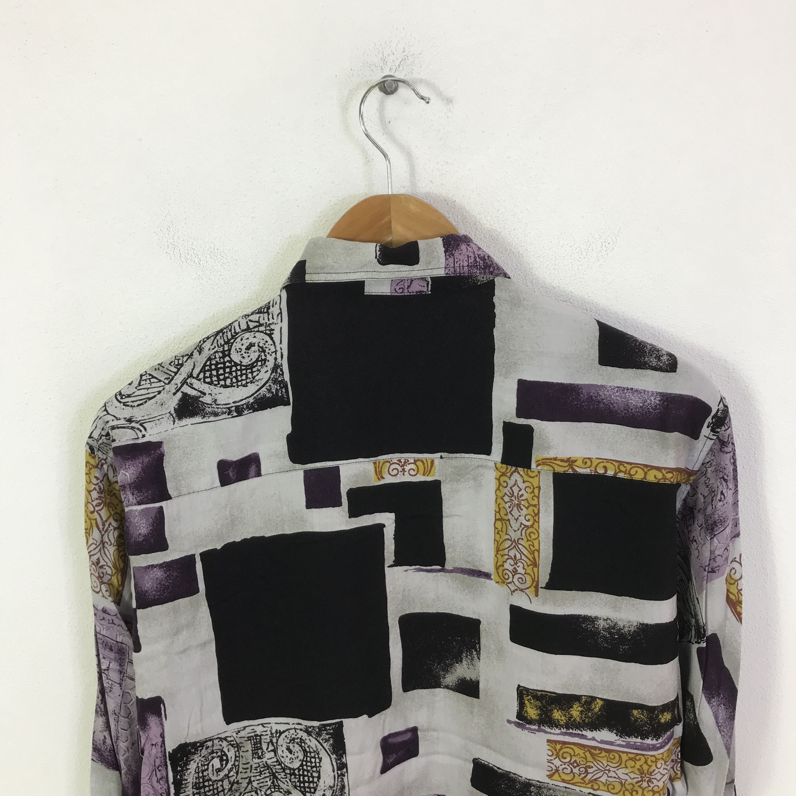 Japanese Brand volpe long sleeve button up shirt K93B45 Size US M / EU 48-50 / 2 - 4 Thumbnail