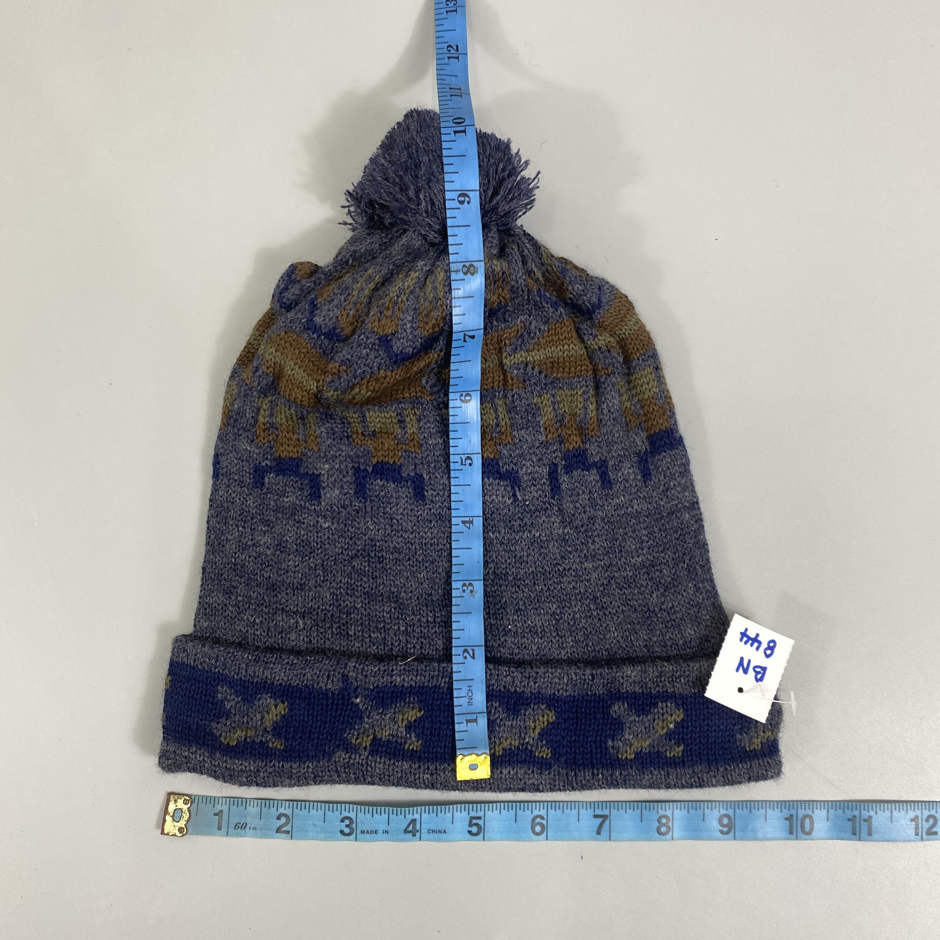 Japanese Brand Japanese Brand Snow Cap Beanie Hat With Pom Pom -BN844 Size ONE SIZE - 5 Thumbnail