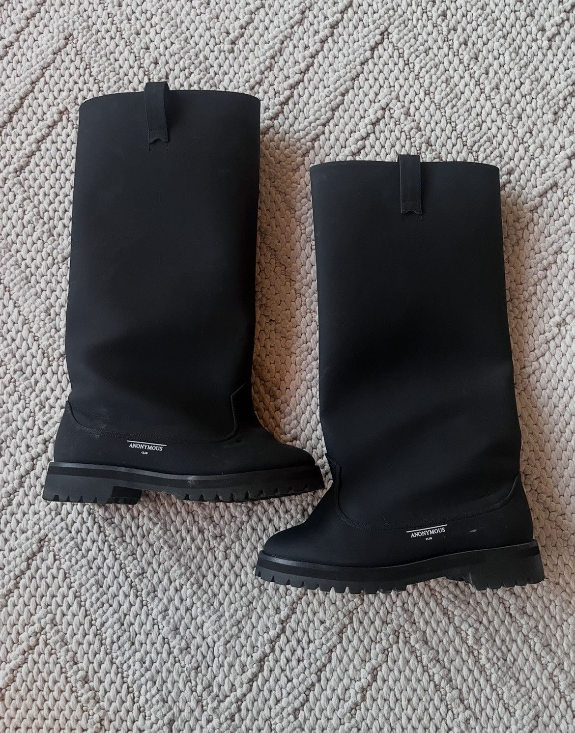 Anonymous Club Anonymous Club shaft boots black by Shayne Oliver Size US 9.5 / EU 42-43 - 1 Thumbnail