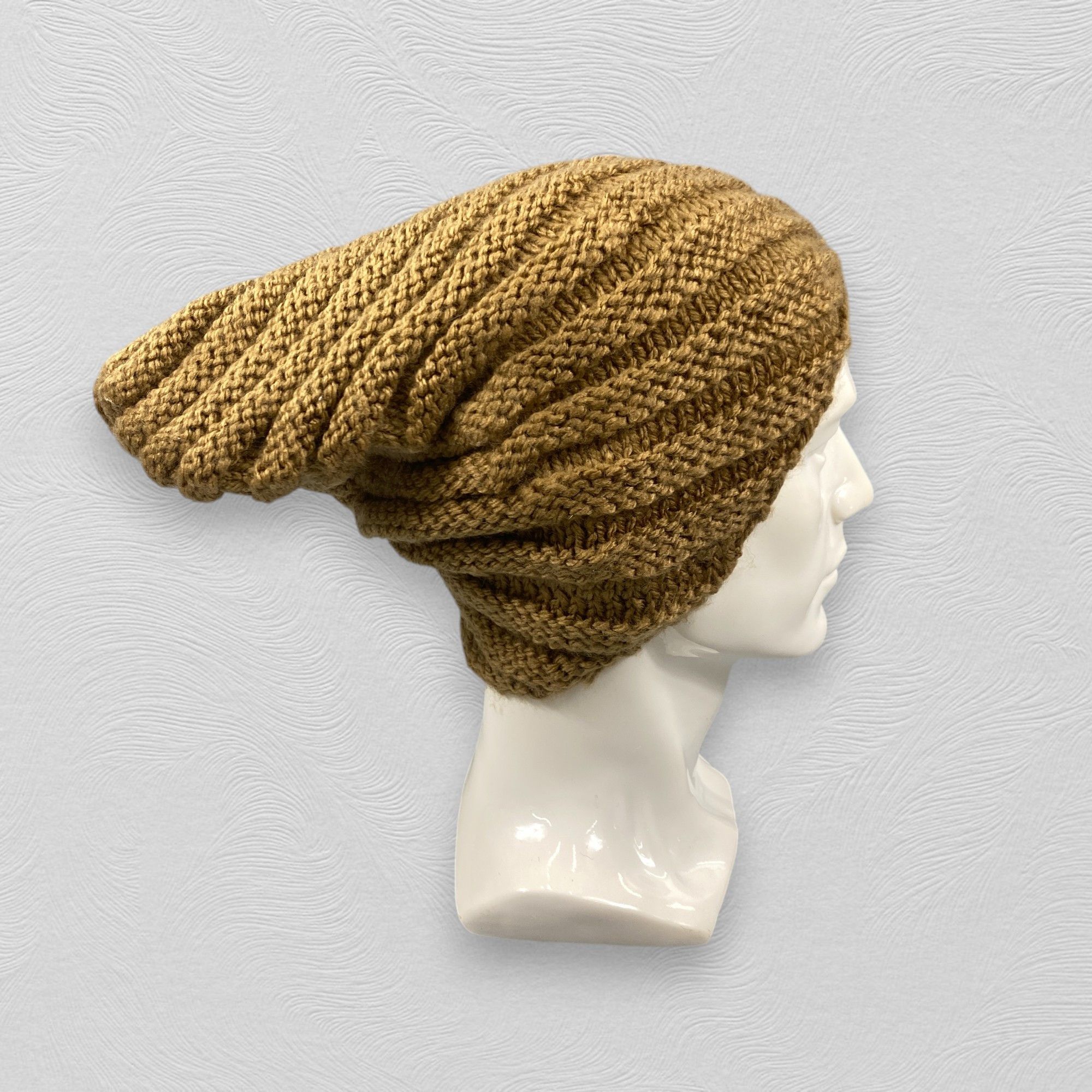 Japanese Brand Slouchy Knitted Beanie Hats -BN1061 Size ONE SIZE - 4 Thumbnail