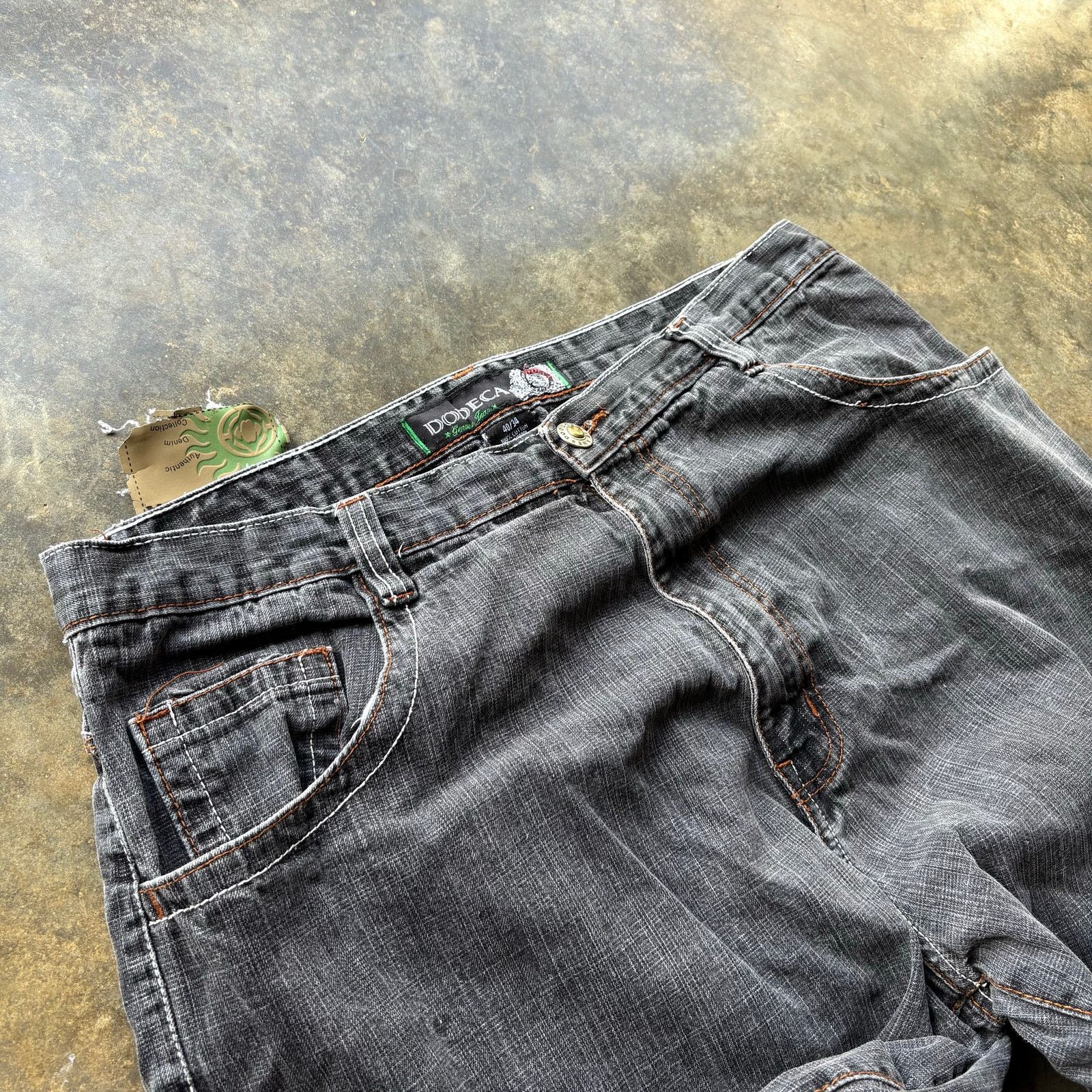 Southpole Crazy Vintage Baggy Faded Dodeca Jeans Size US 40 / EU 56 - 4 Thumbnail
