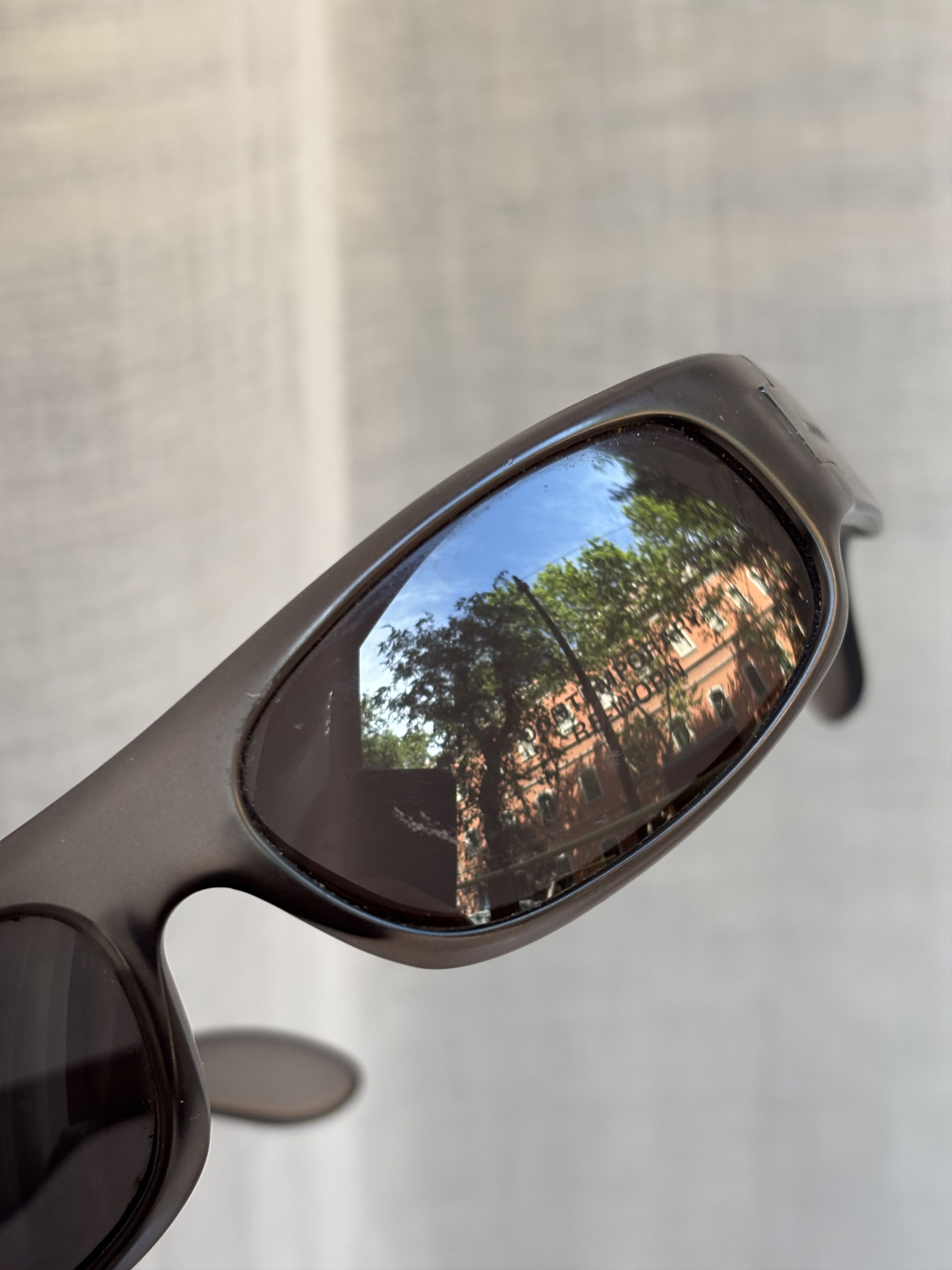 Gucci GUCCI Sunglasses Shield Rimless 90s Wrap 1190 Vintage Size ONE SIZE - 4 Thumbnail
