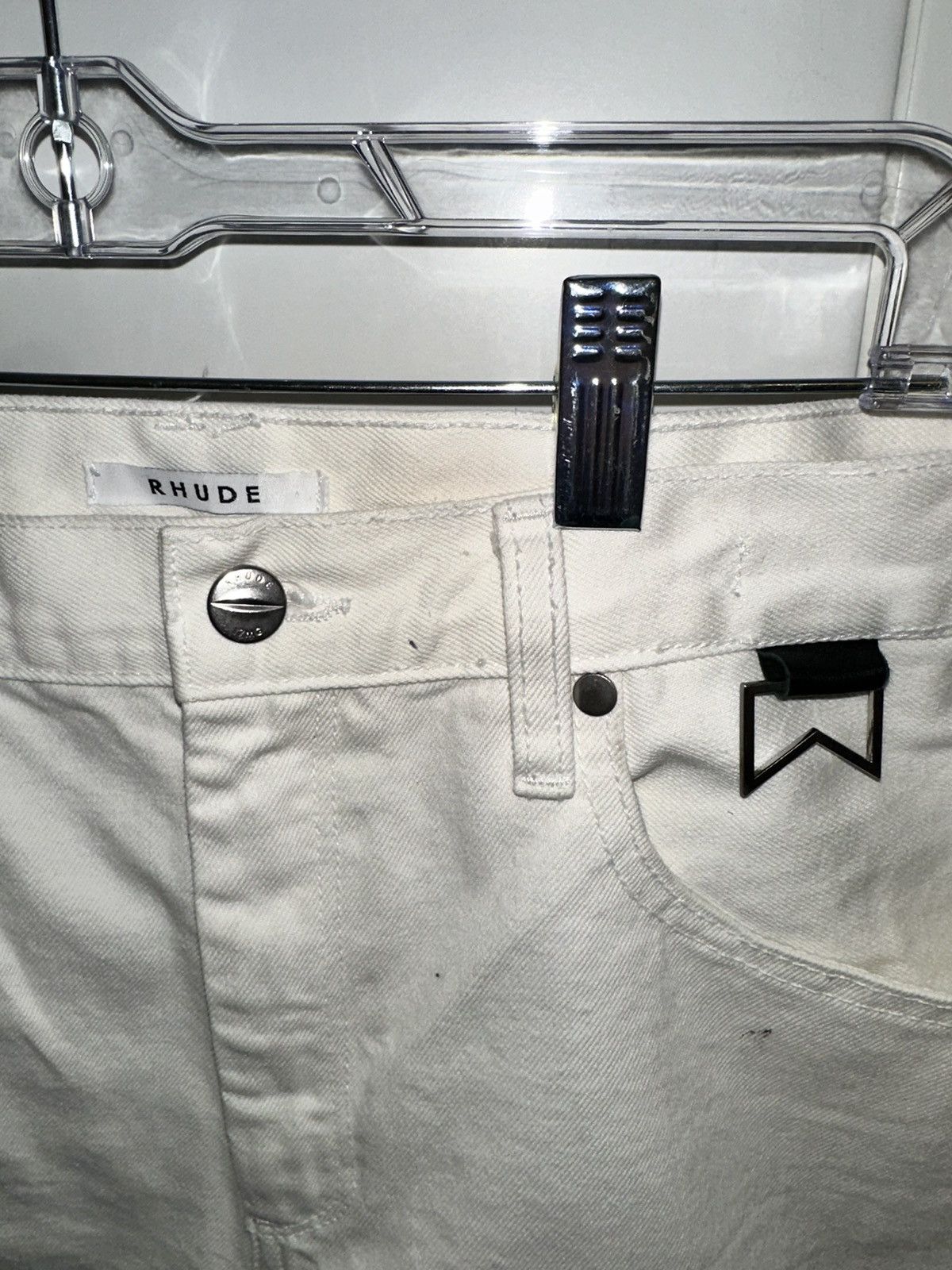 Designer × Rhude RHUDE DENIM FLARES Size US 28 / EU 44 - 3 Thumbnail