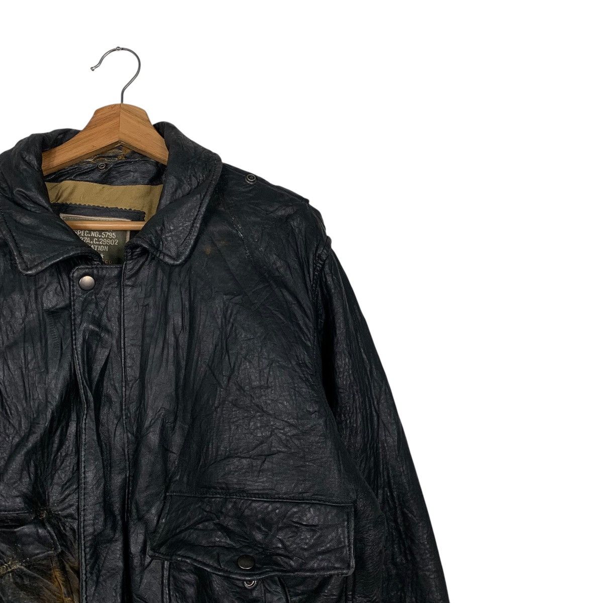 Japanese Brand Vintage Commander Aviator Leather Jacket Size US M / EU 48-50 / 2 - 5 Thumbnail