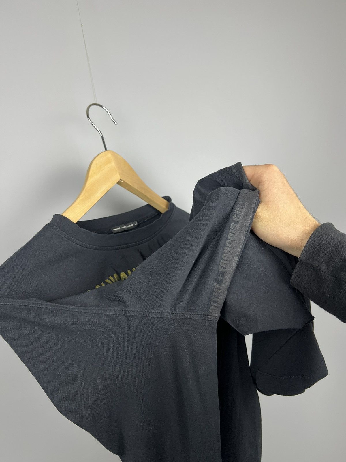 Marithe + Francois Girbaud Marithe+Francois Girbaud Avantgard Printed Longsleeve Tshirt Size US L / EU 52-54 / 3 - 13 Thumbnail