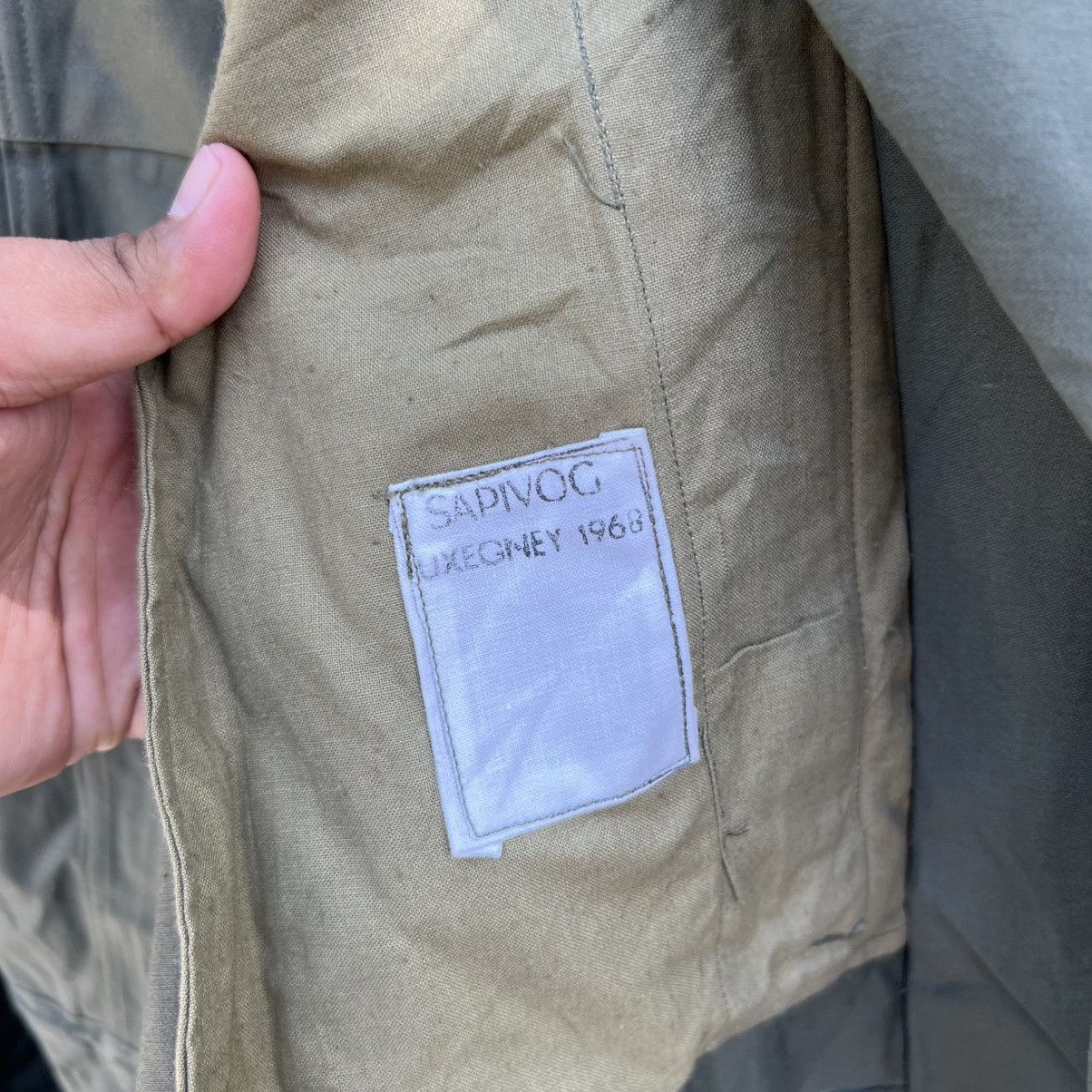 Other “VERY RARE” 1968 SAPIVOG UXEGNEY MILITARY PARKA JACKET Size US M / EU 48-50 / 2 - 14 Thumbnail