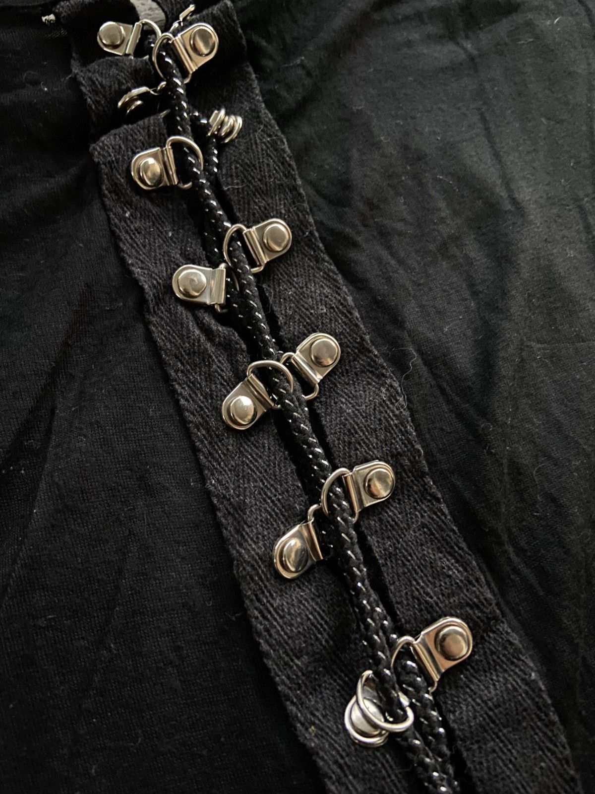 14th Addiction 2000s Leafer Ltd - Vkei Style Skull Beads Rope Back Tee Size ONE SIZE - 7 Thumbnail