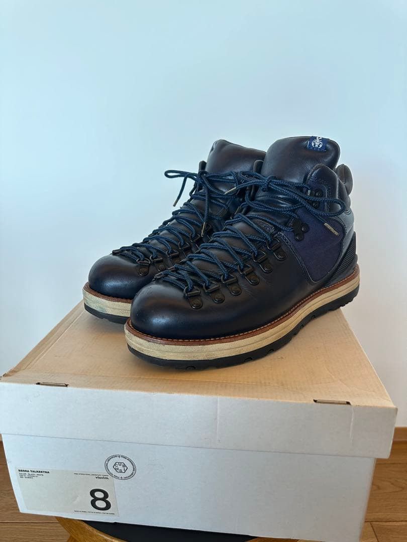 Sophnet. × Visvim Collab Leather Serra Talkeetna Hiking Boots Size US 8 / EU 41 - 1 Thumbnail