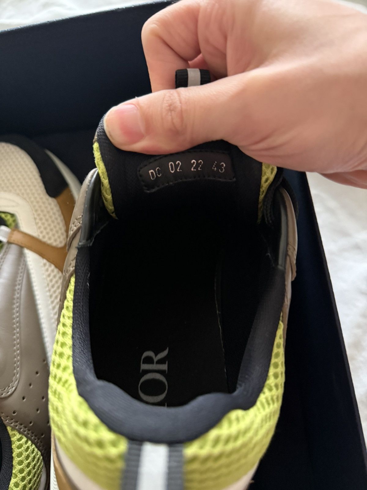 Dior Dior B22 Ebony Camel Green Size US 10 / EU 43 - 9 Thumbnail