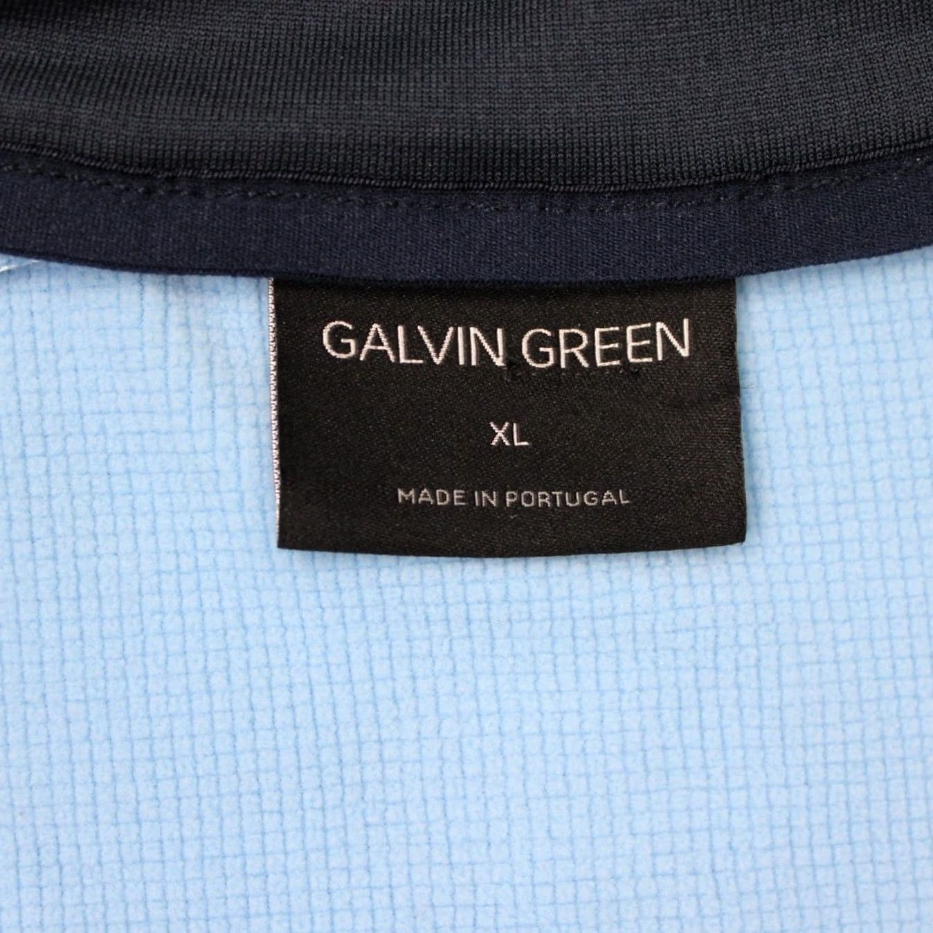 Galvin Green Galvin Green Shirt Mens XL Blue 1/4 Zip Golf Long Sleeve Polyester Stretch Size US XL / EU 56 / 4 - 6 Thumbnail