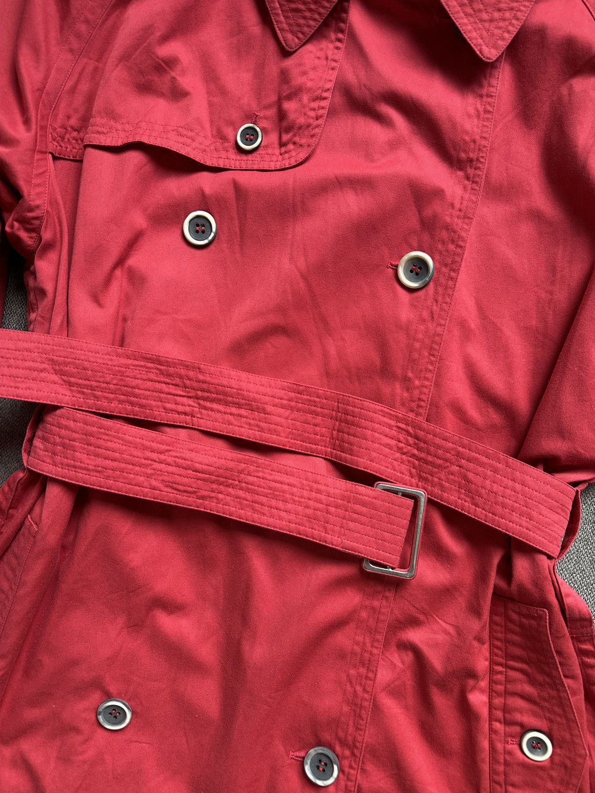 Jil Sander Jil Sander plus vintage short belted trench coat Size XL / US 12-14 / IT 48-50 - 4 Thumbnail
