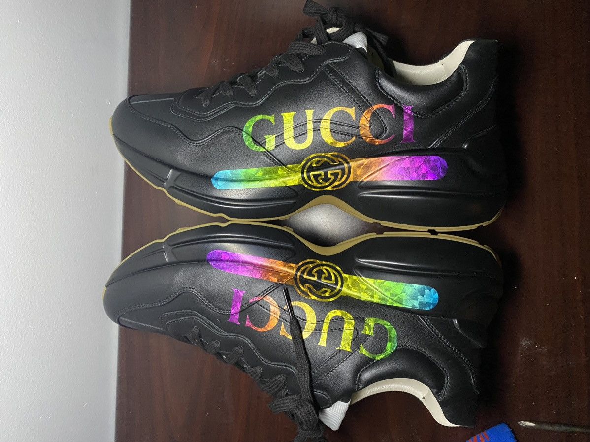 Gucci Gucci rython sneakers Size US 9 / EU 42 - 2 Thumbnail