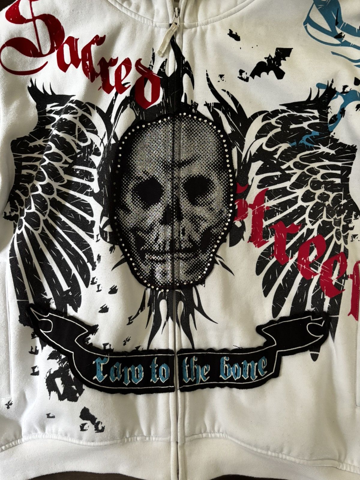 Japanese Brand × Vintage RARE Y2K HOODIE Size US XXL / EU 58 / 5 - 2 Thumbnail