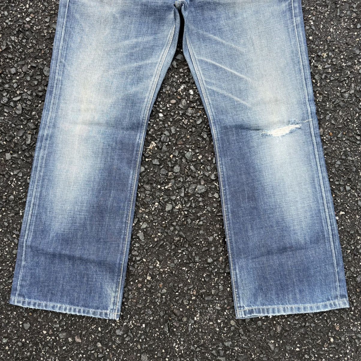 Lee Vintage Lee Flare Bootcut denim faded jean denim pants Size US 31 - 5 Thumbnail