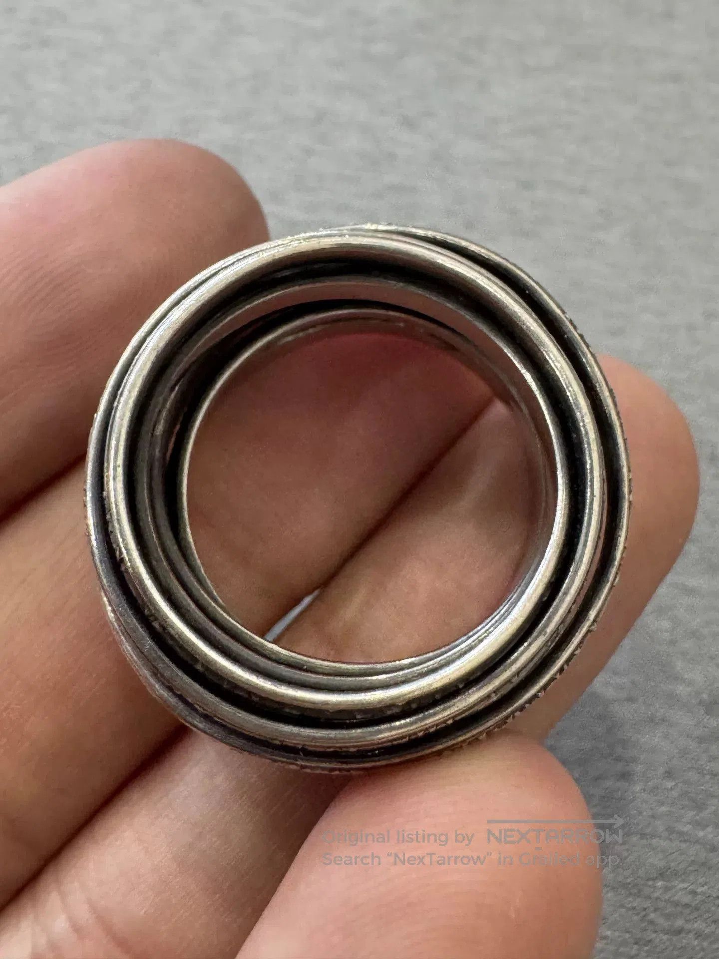 Werkstatt Munchen silver spring design ring by Werkstatt Munchen. Size ONE SIZE - 4 Thumbnail