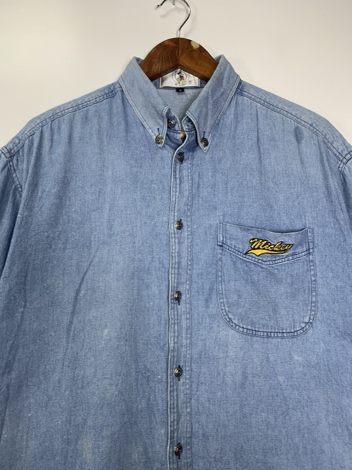 Disney × Mickey Mouse × Vintage Vintage Mickey Disney button up Size US S / EU 44-46 / 1 - 3 Thumbnail