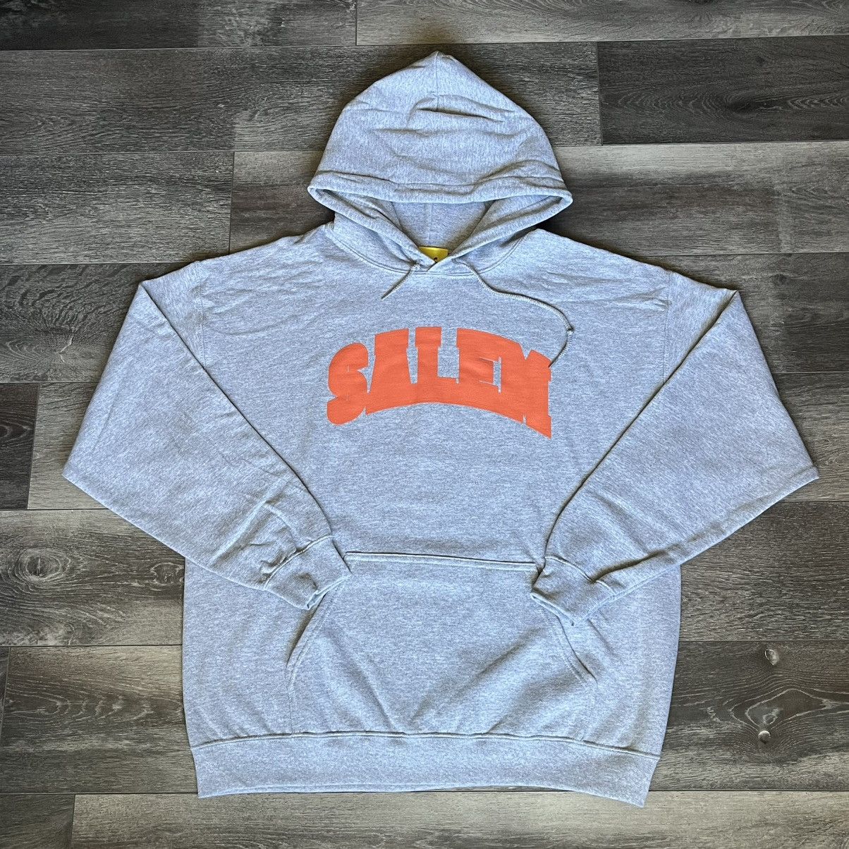 S4LEM Salem S4LEM Collegiate Logo Hoodie Grey/Orange New Size US XXL / EU 58 / 5 - 1 Thumbnail