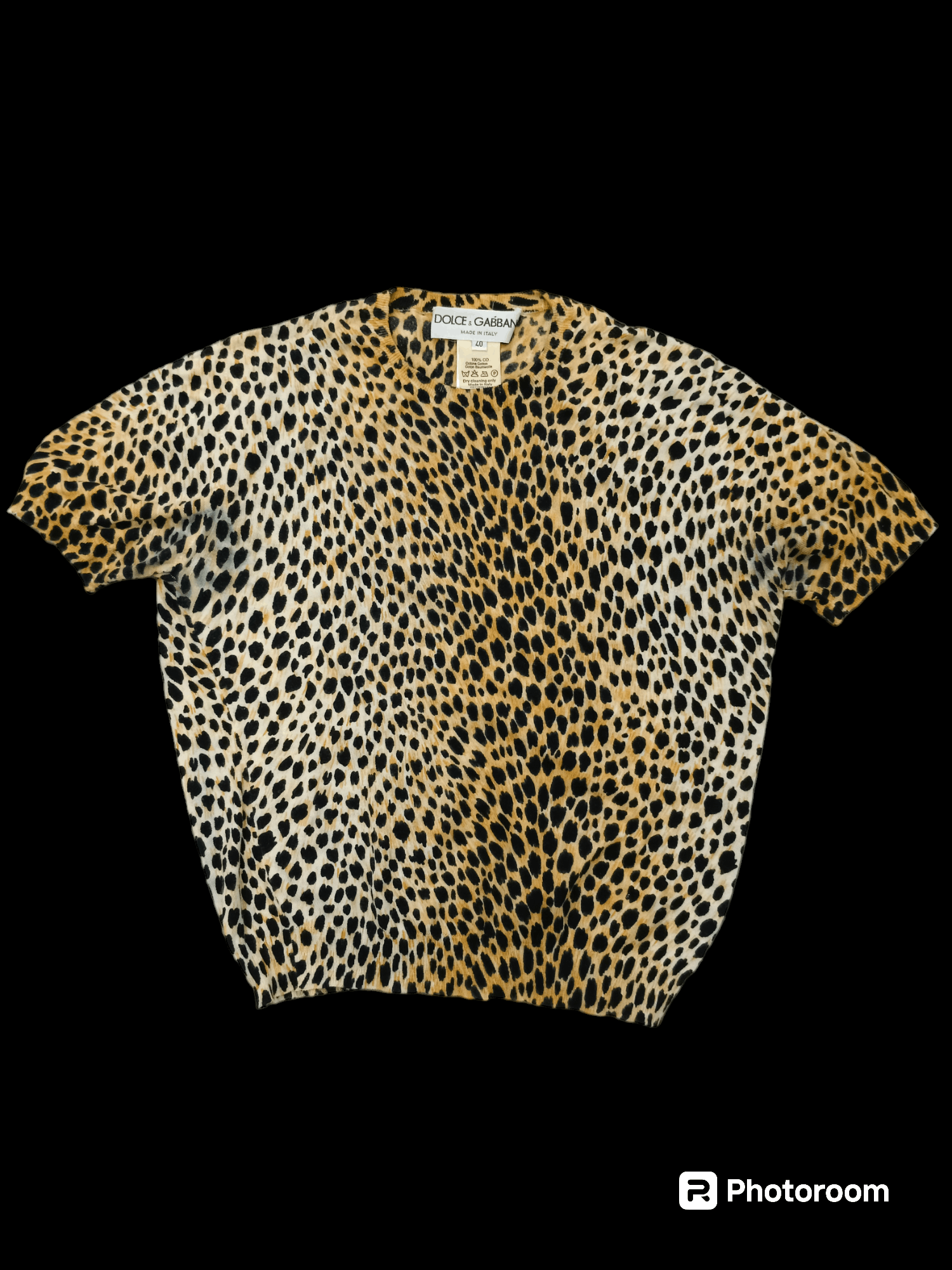 Dolce & Gabbana OG🔥GRAIL D&G LEOPARD PRINTSHIRT Size S / US 4 / IT 40 - 1 Thumbnail