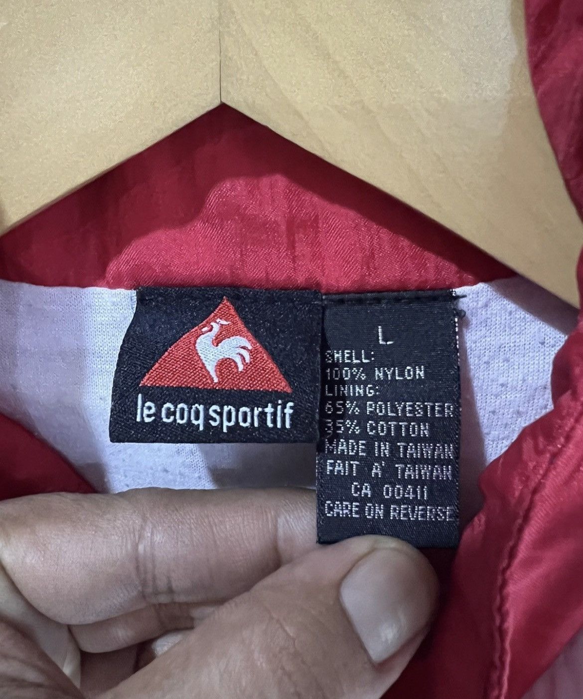 Le Coq Sportif 🔥Rare Le Coq Sportif Pathwork Coogi Style Zipper Jacket Size US L / EU 52-54 / 3 - 13 Thumbnail