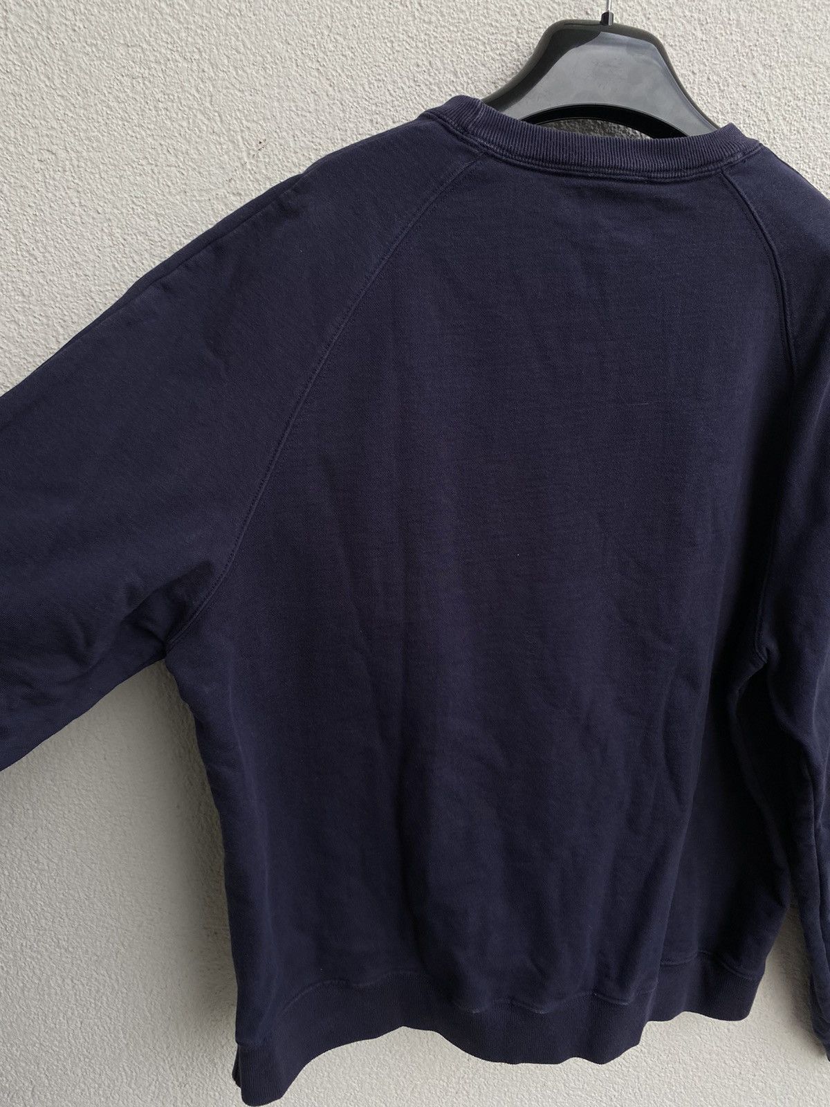 Yves Saint Laurent Big Logo YSL Sweatshirt Navy YSL Sweater Purple YSL Crewneck Size US XL / EU 56 / 4 - 14 Thumbnail
