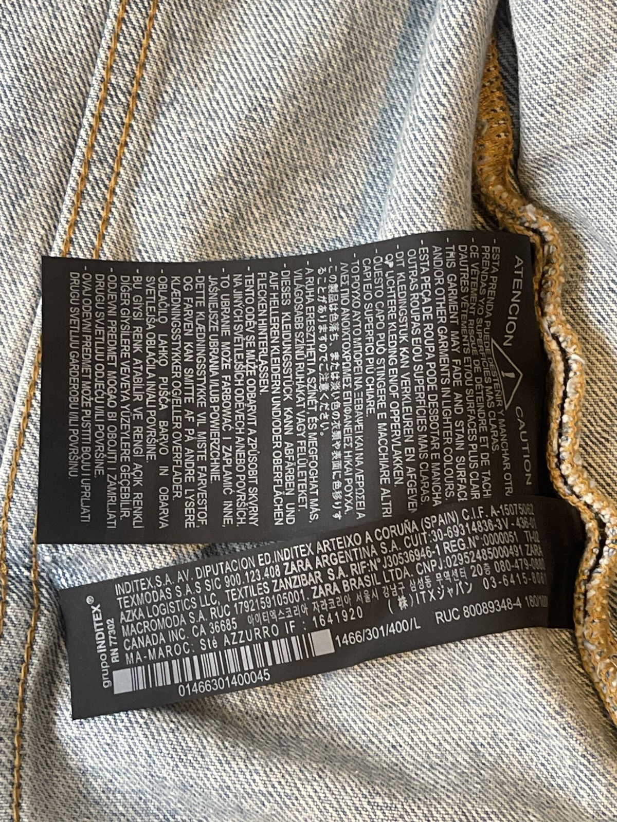 Zara Graphic denim jacket Size US L / EU 52-54 / 3 - 10 Thumbnail