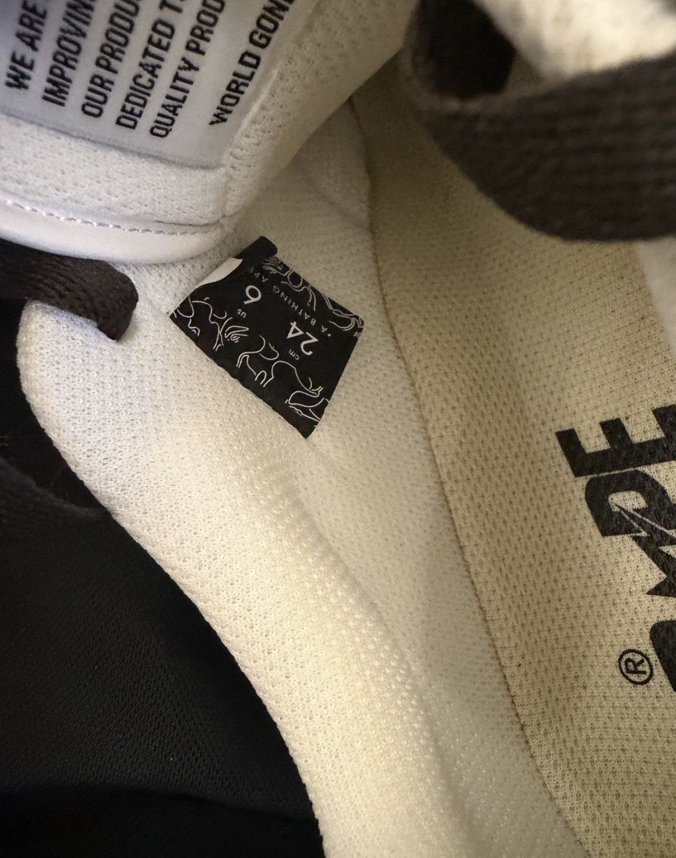 Bape A Bathing Ape Bape SK8 Sta White Silver Size US 6 / EU 39 - 15 Thumbnail