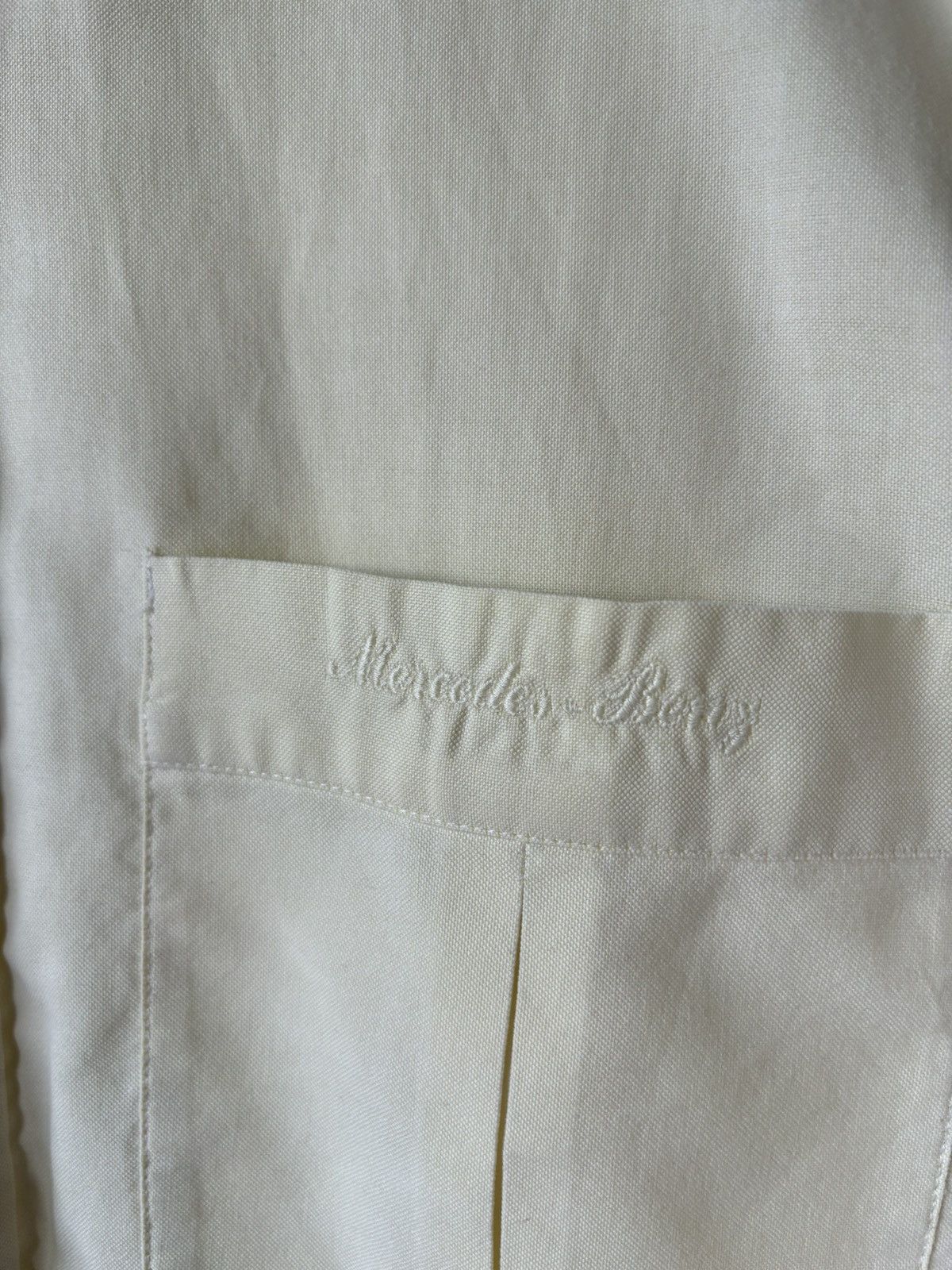 Mercedes-Benz Vintage 60s Mercedes Benz Boutique Paris Carso Shirt Size US M / EU 48-50 / 2 - 6 Thumbnail