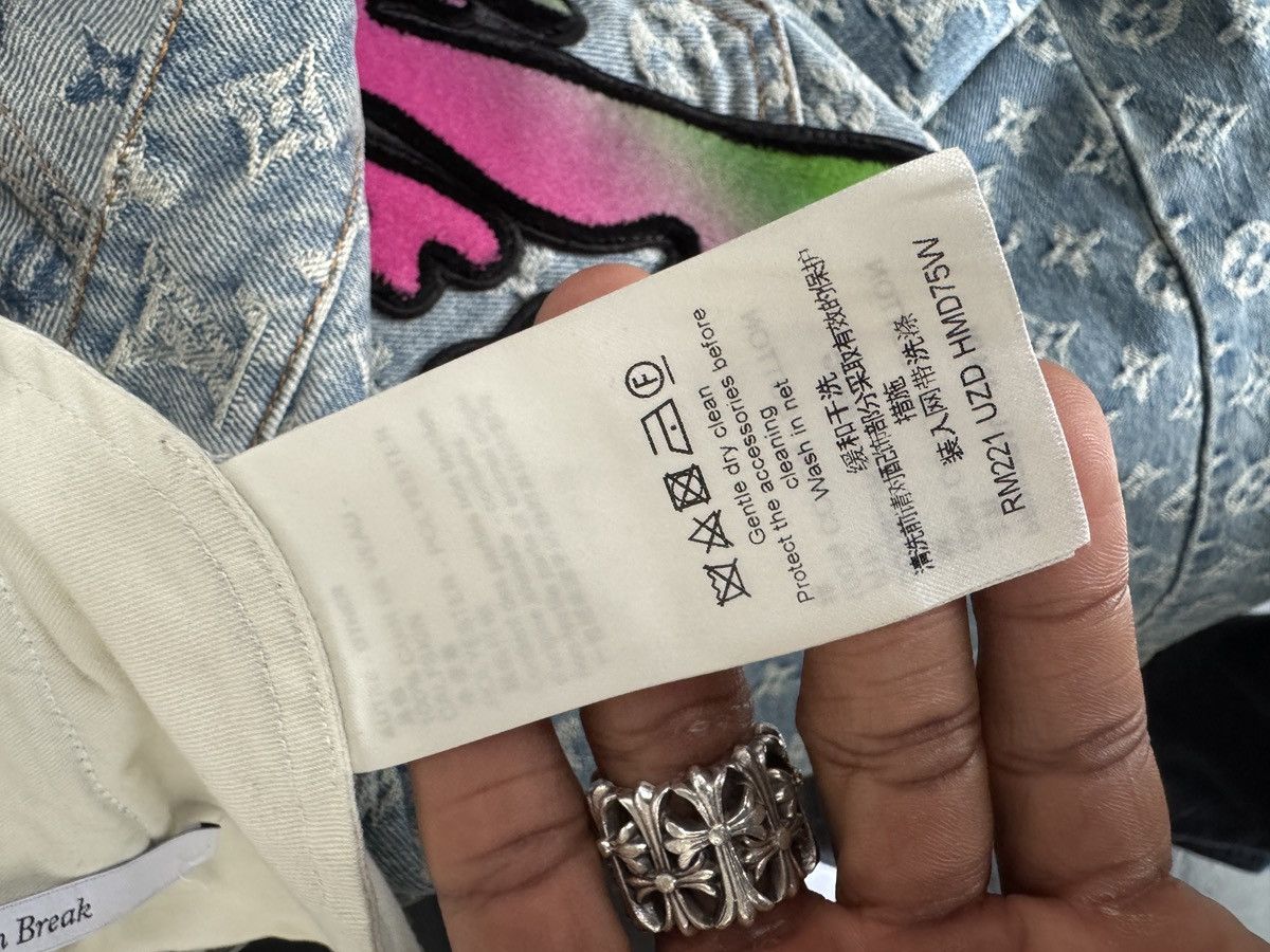 Louis Vuitton Louis Vuitton Graffiti Denim Size US 33 - 8 Thumbnail